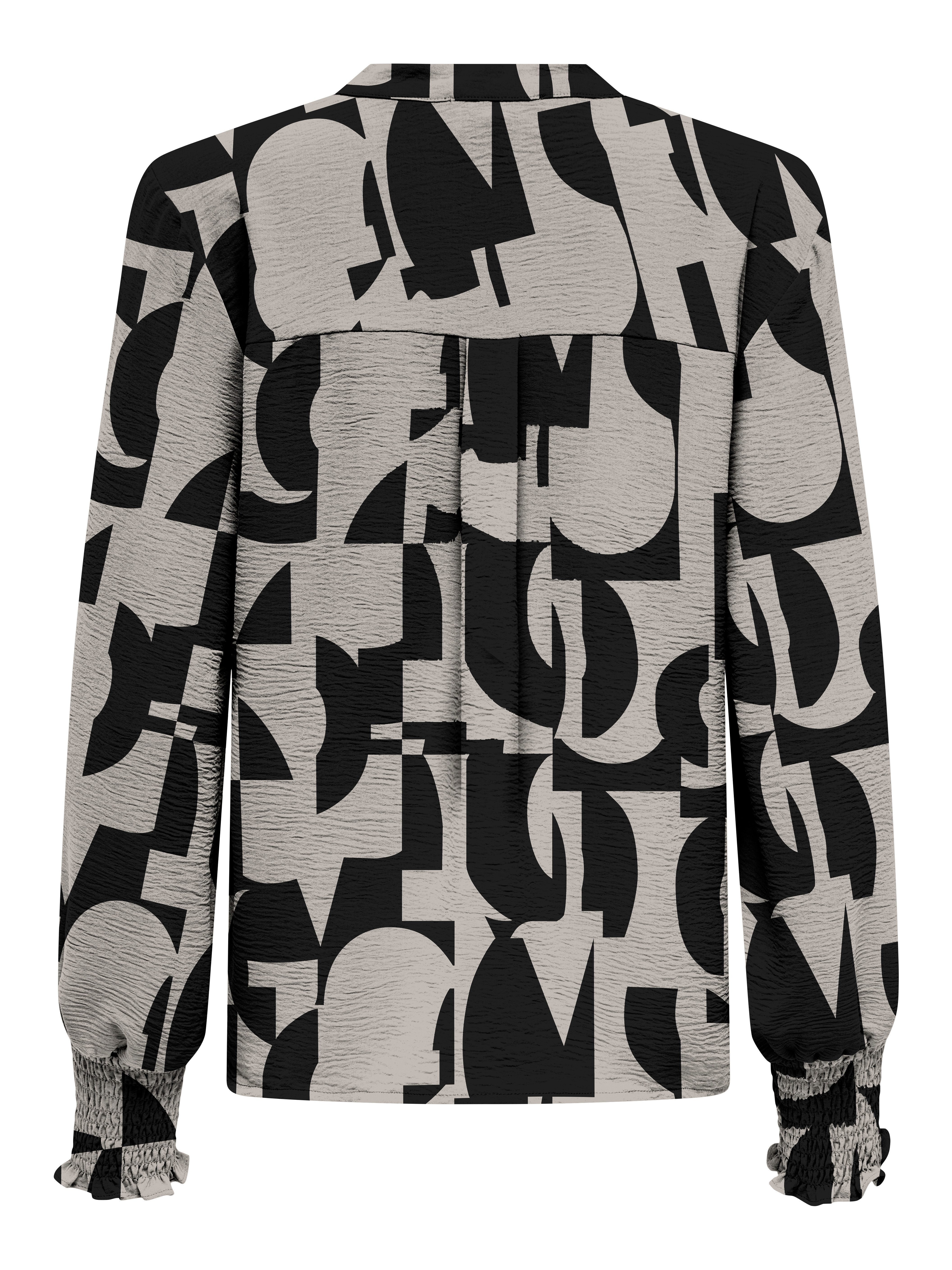 ONLY Blusenshirt ONLMETTE V-NECK LS SMOCK TOP NOOS WVN günstig online kaufen