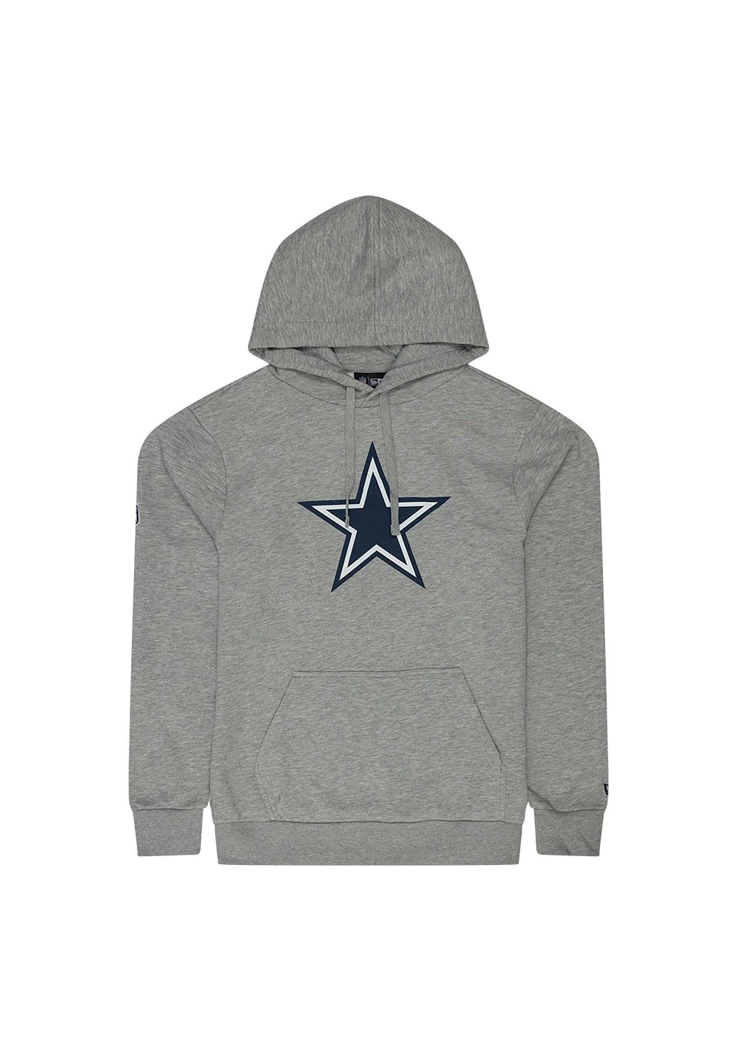 New Era Hoodie Dallas Cowboys NFL Team Logo Hoody Grau Kapuzenpullover New Era (1-tlg)