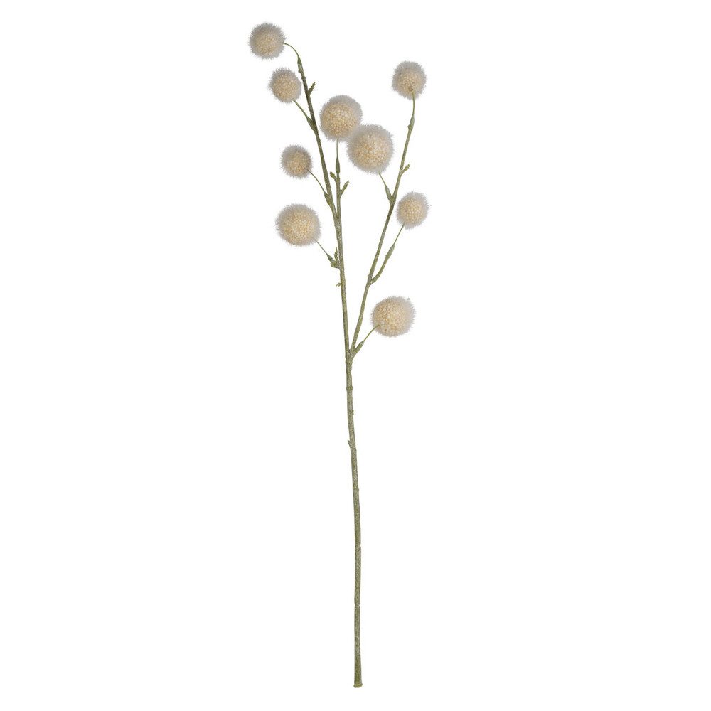 Kunstblume Kugelgras - ca. 60 cm - creme, DPI