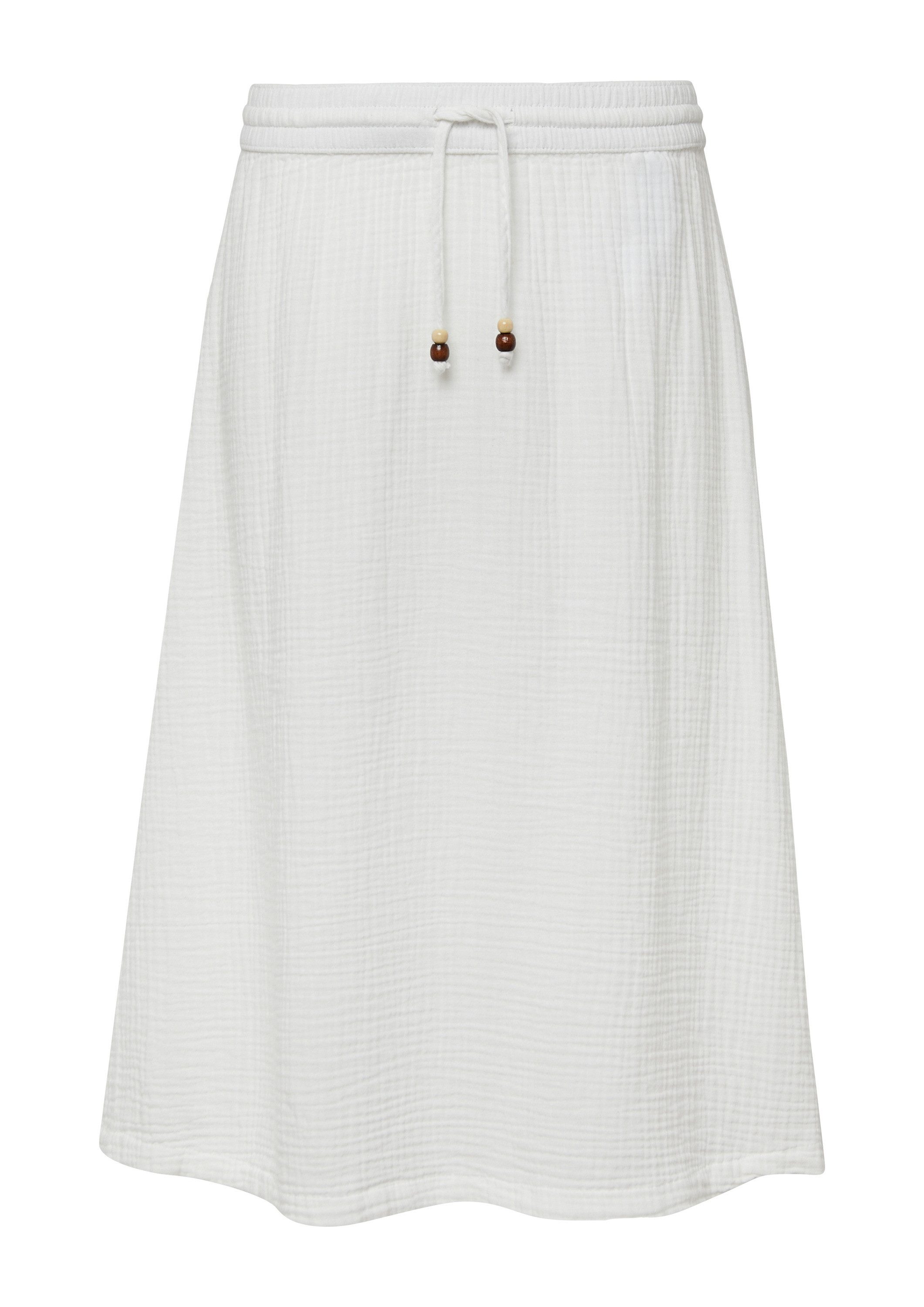 s.Oliver Midirock Rock Strukturierter Musselinrock mit seitlichem Schlitz günstig online kaufen