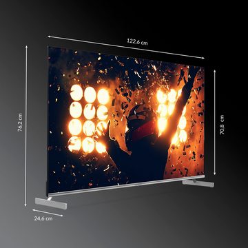 Strong SRT 55UF8733 QLED-Fernseher (139 cm/55 Zoll, 4K Ultra HD, Google TV, Smart-TV)