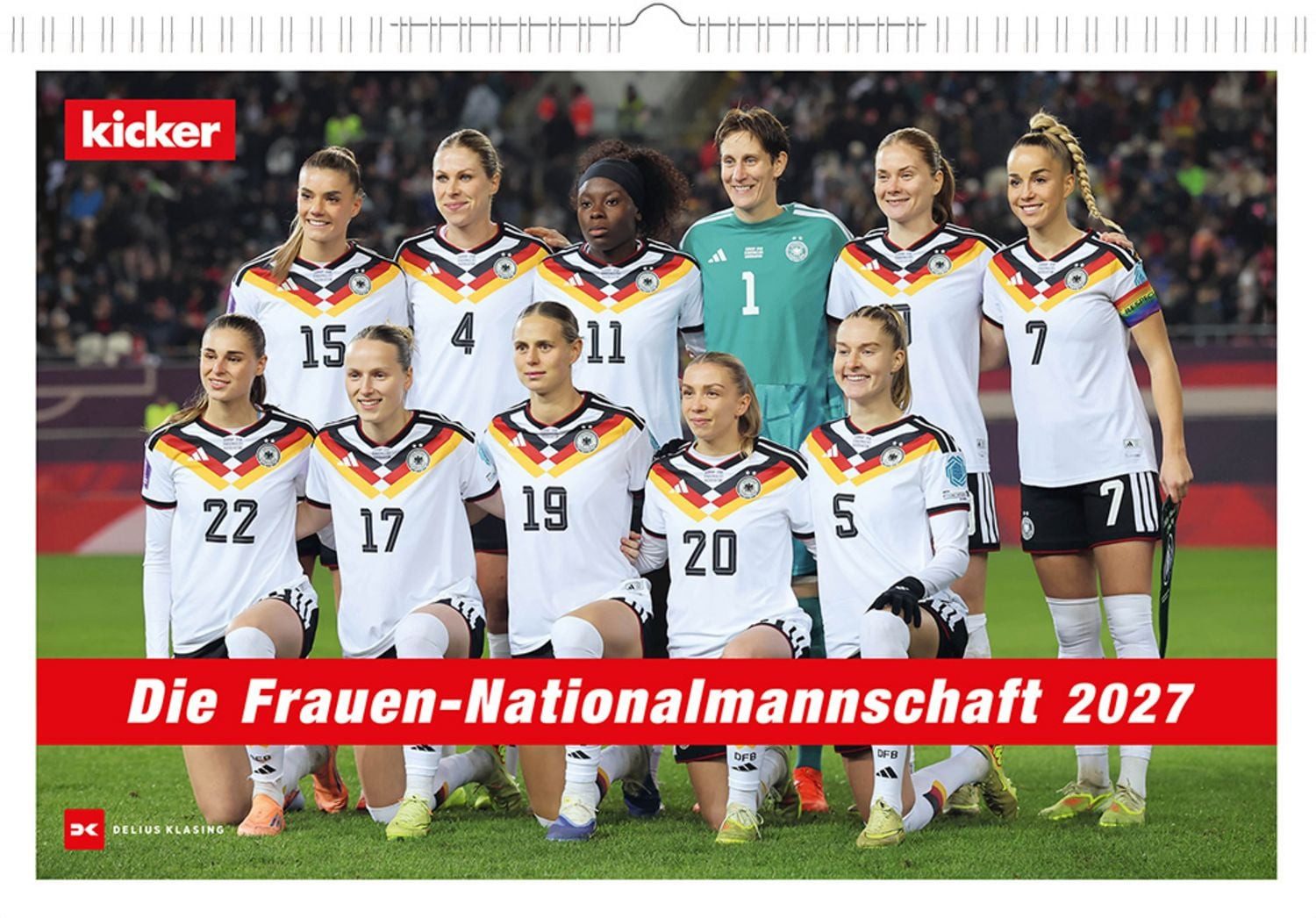 Delius Klasing Wandkalender Die Frauen-Nationalmannschaft 2027