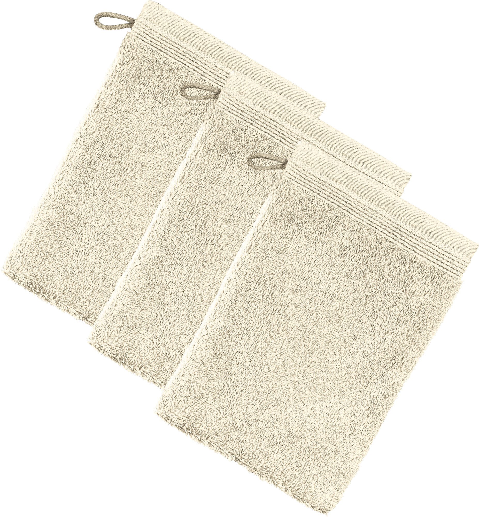 Waschhandschuh Waschhandschuh "Superwuschel" 3er-Pack