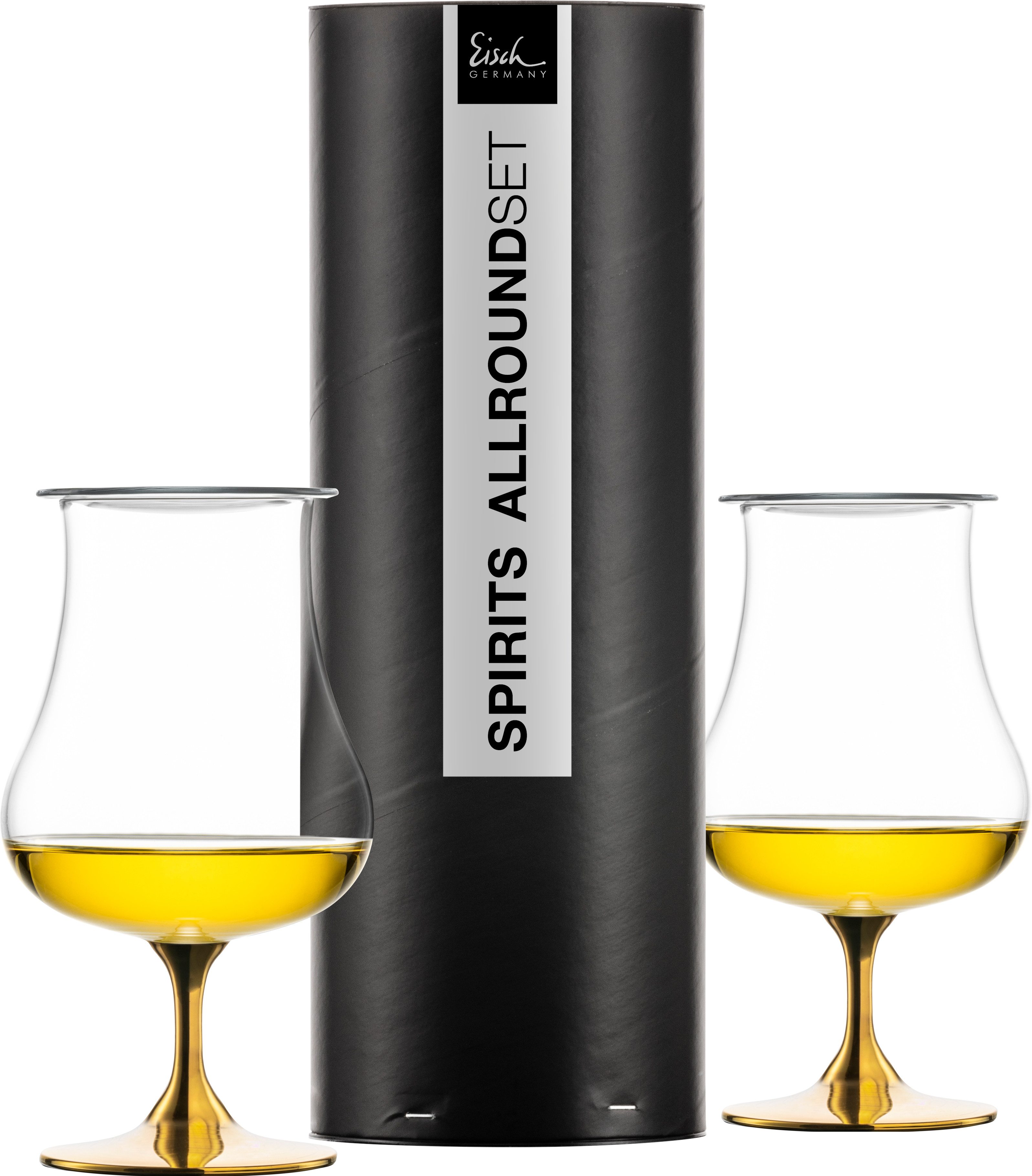 transparent, goldfarben