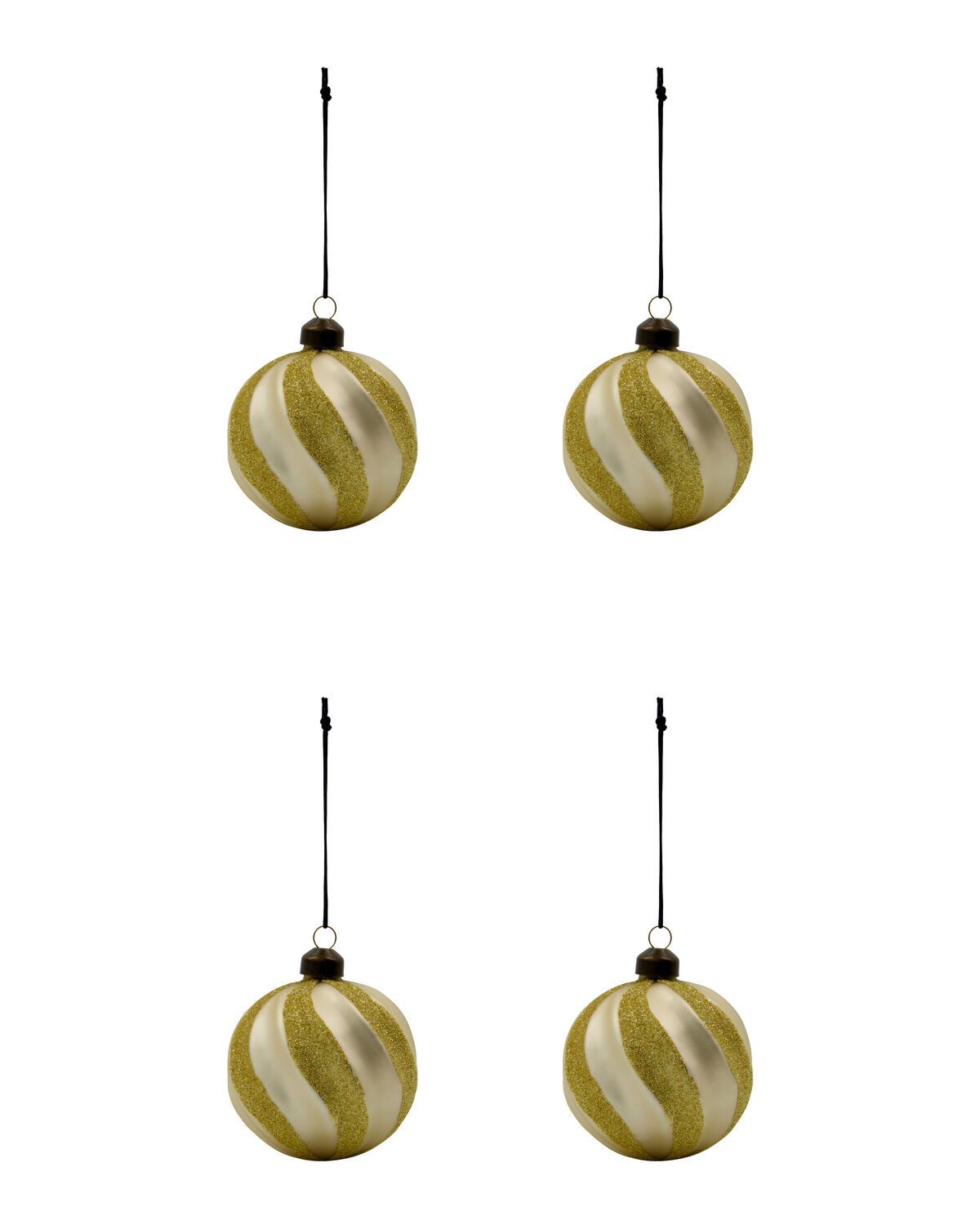House Doctor Christbaumschmuck Weihnachtsschmuck SWIRL