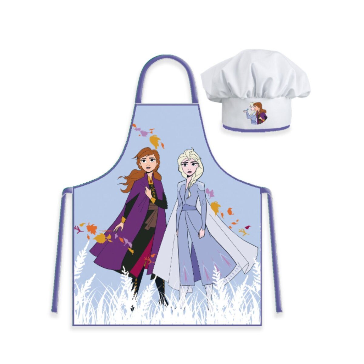 Disney Kochschürze Disney Frozen Küchenset für Kinder Schürze und Mütze von Disney