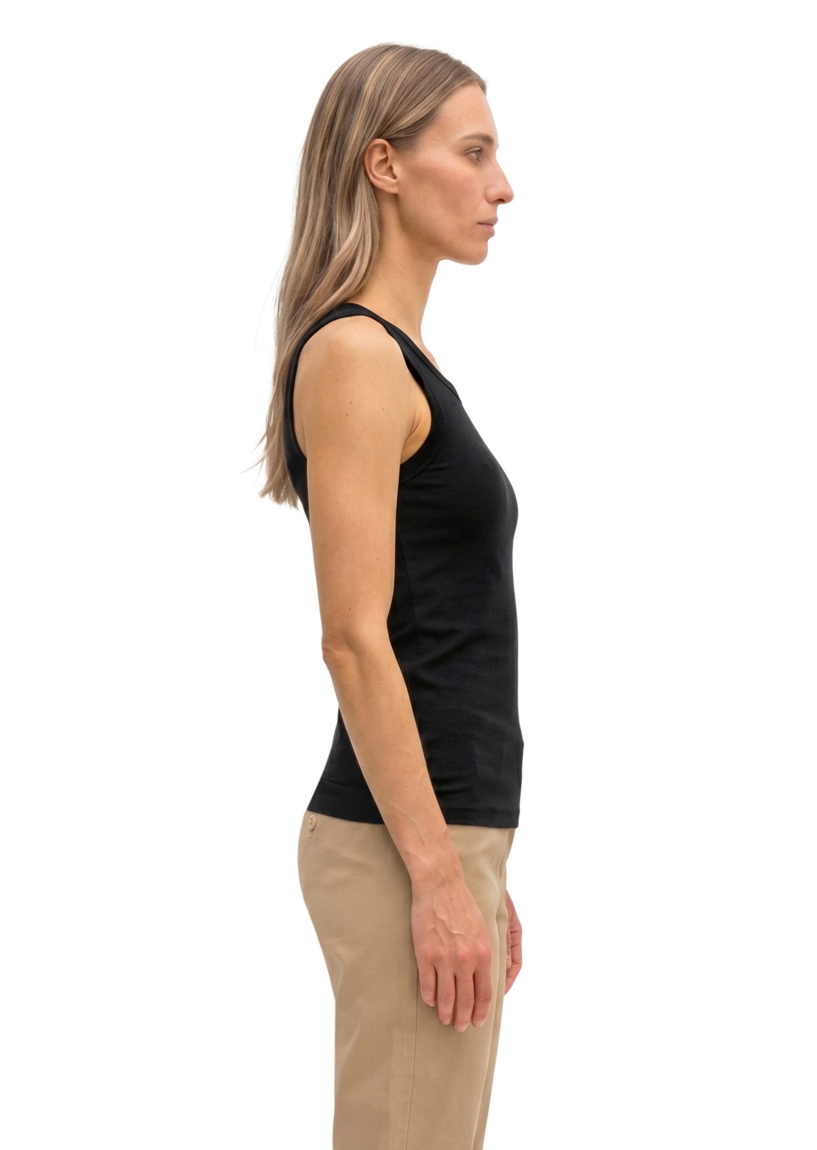 Marc O'Polo T-Shirt aus Rippjersey