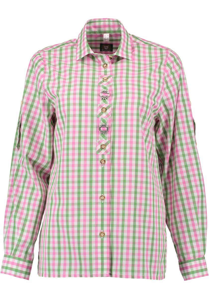 OS Trachten Trachtenbluse Volima Tailliert