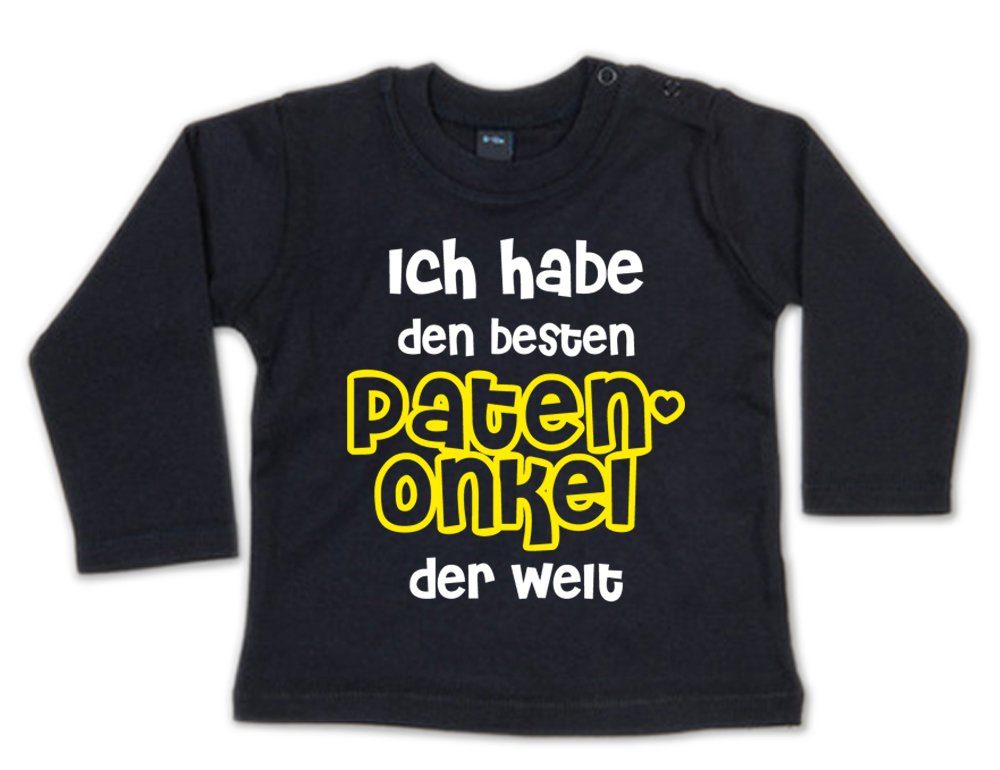 Ggraphics Longsleeve Ich habe den besten Patenonkel der Welt Baby