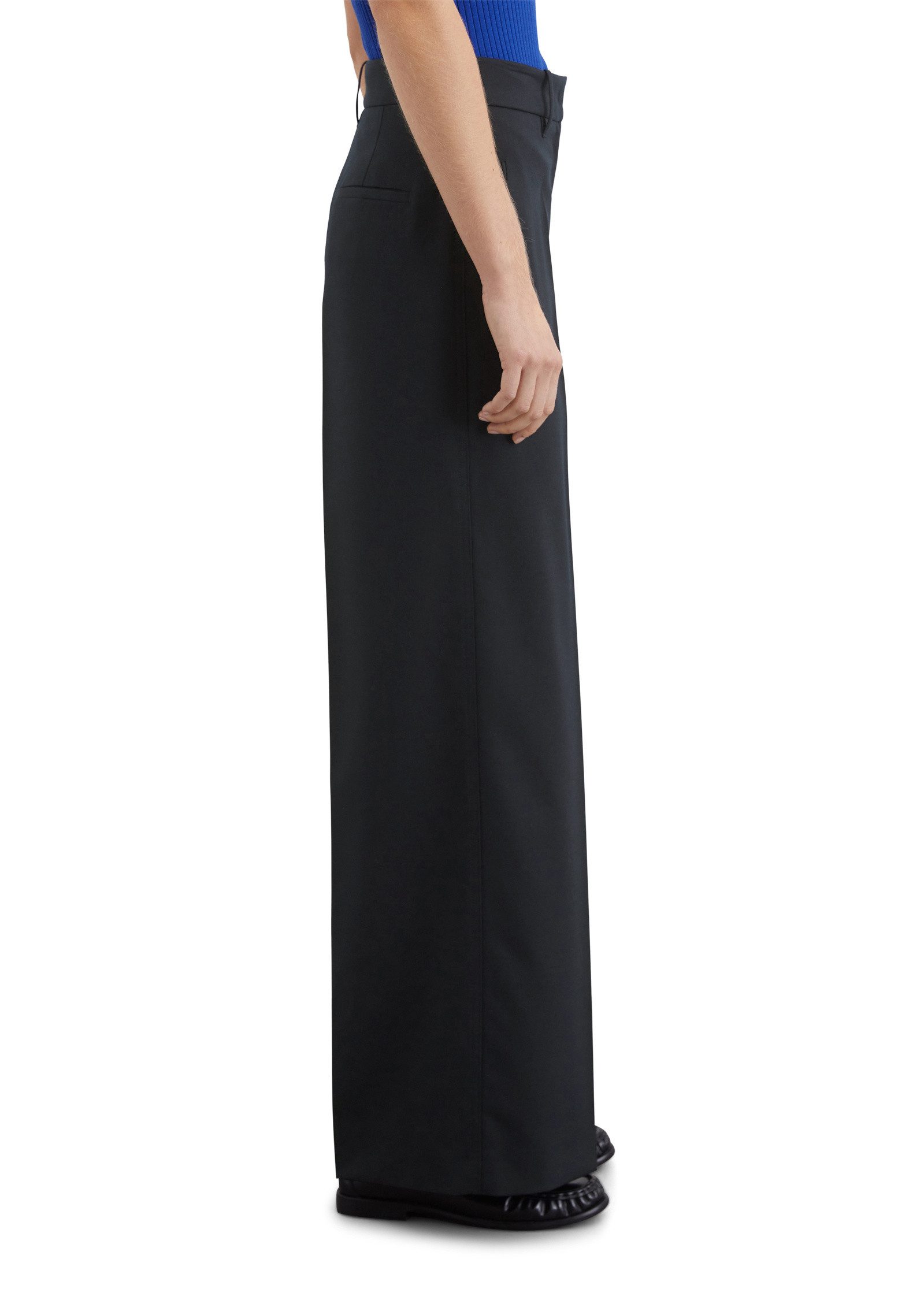 Marc O'Polo Chinohose aus Polyester-Schurwolle-Mix günstig online kaufen