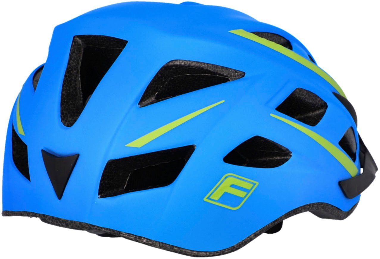 FISCHER Fahrrad Fahrradhelm Urban Montis S/M, Verstellbarer Innenring-System; mit beleuchtetem Innenring-System