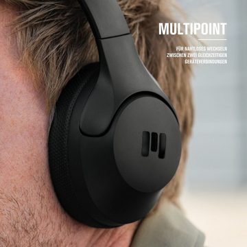 MIIEGO MOOVE45i PRO Over-Ear-Kopfhörer (Siri, Google Assistant, Bluetooth, Active Noise Cancelling, Multipoint, Schnellladung, 70 Std. Akkulaufzeit)