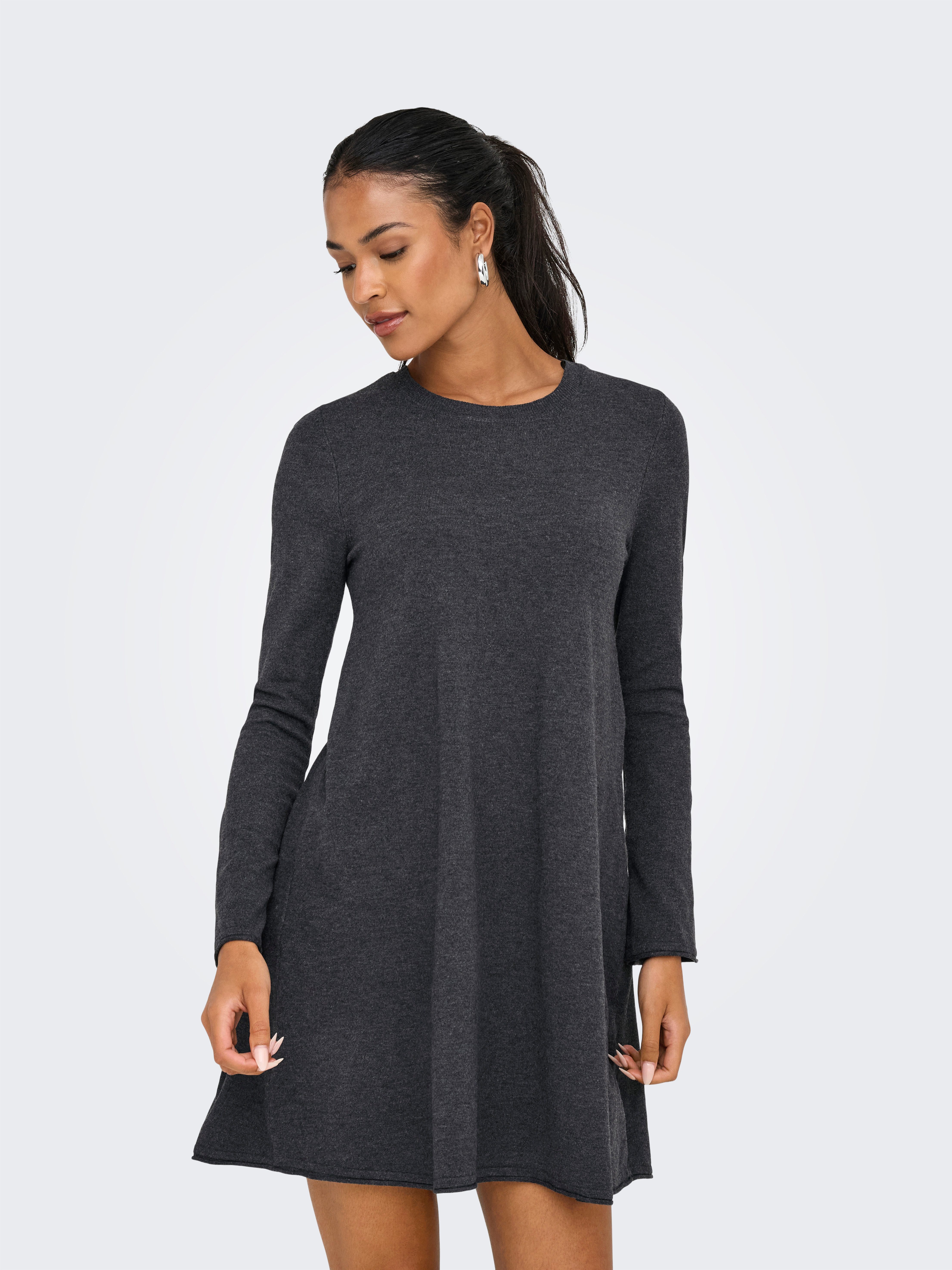 ONLY Midikleid ONLAMALIO LIFE LS ONECK günstig online kaufen