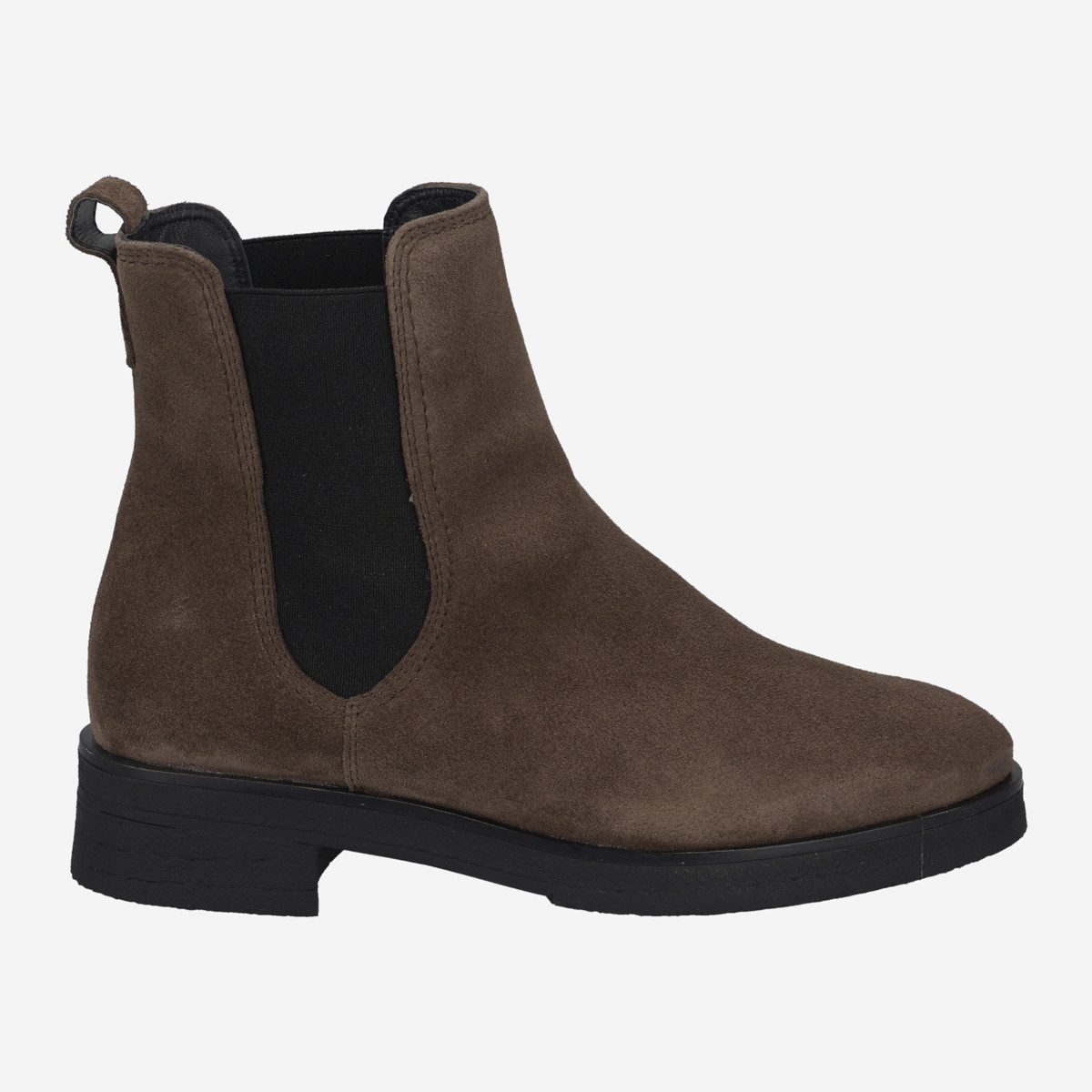Paul Green 8021-014, Chelsea Boots, Stiefeletten in Braun für Damen Chelseaboots