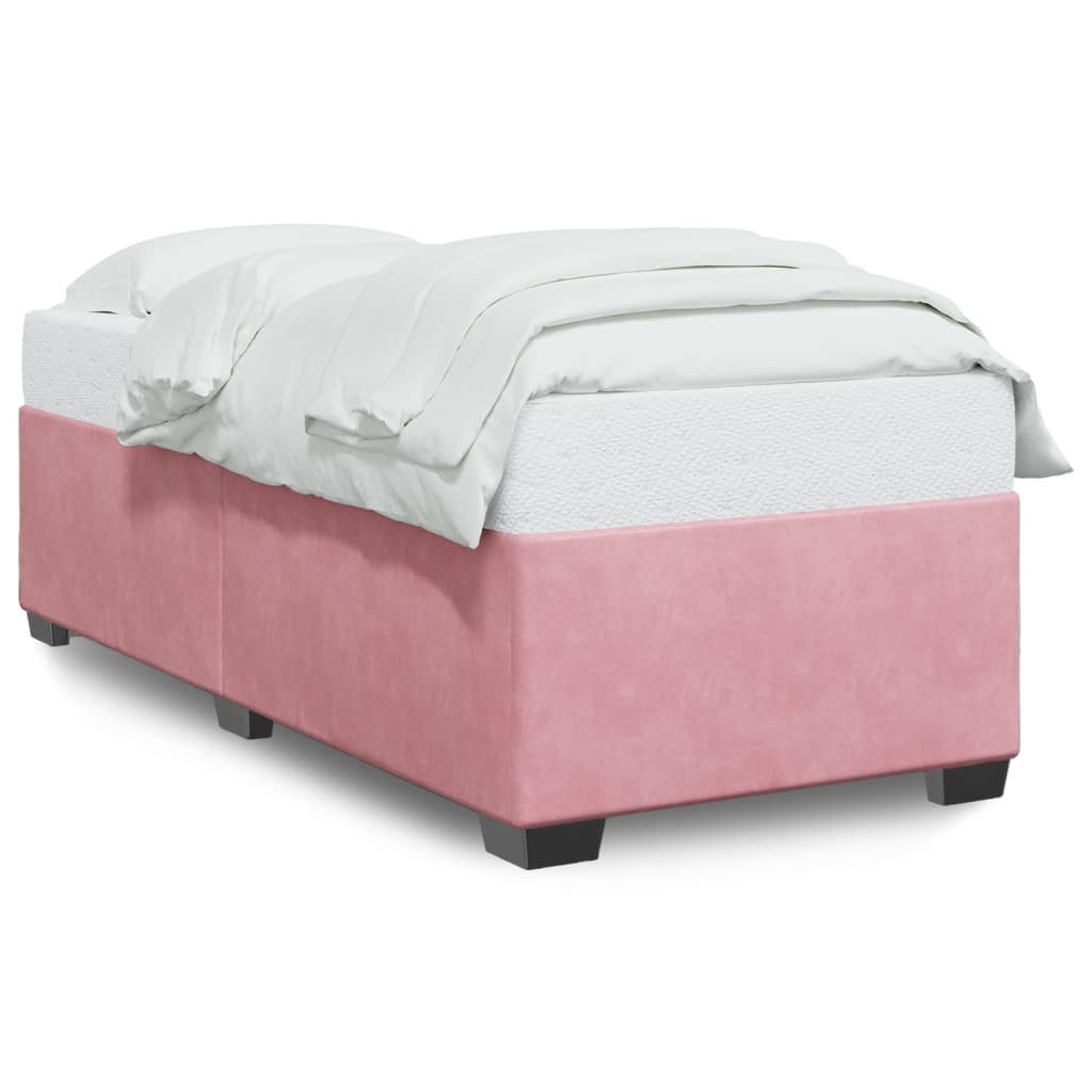 vidaXL Bett Bettgestell Rosa 90x200 cm günstig online kaufen