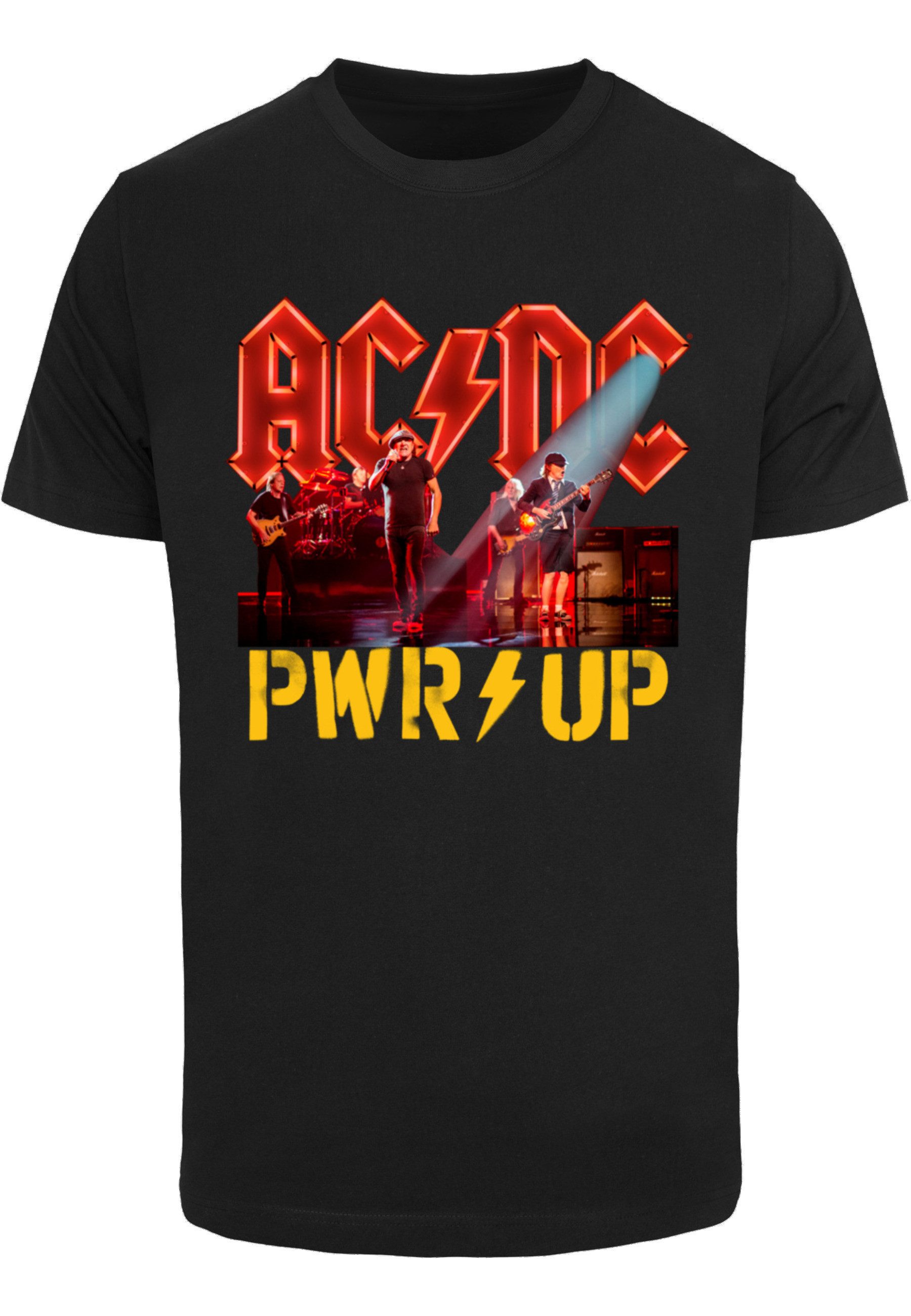 Merchcode T-Shirt Merchcode Herren ACDC - PWRUP Stage Lights T-Shirt (1-tlg)