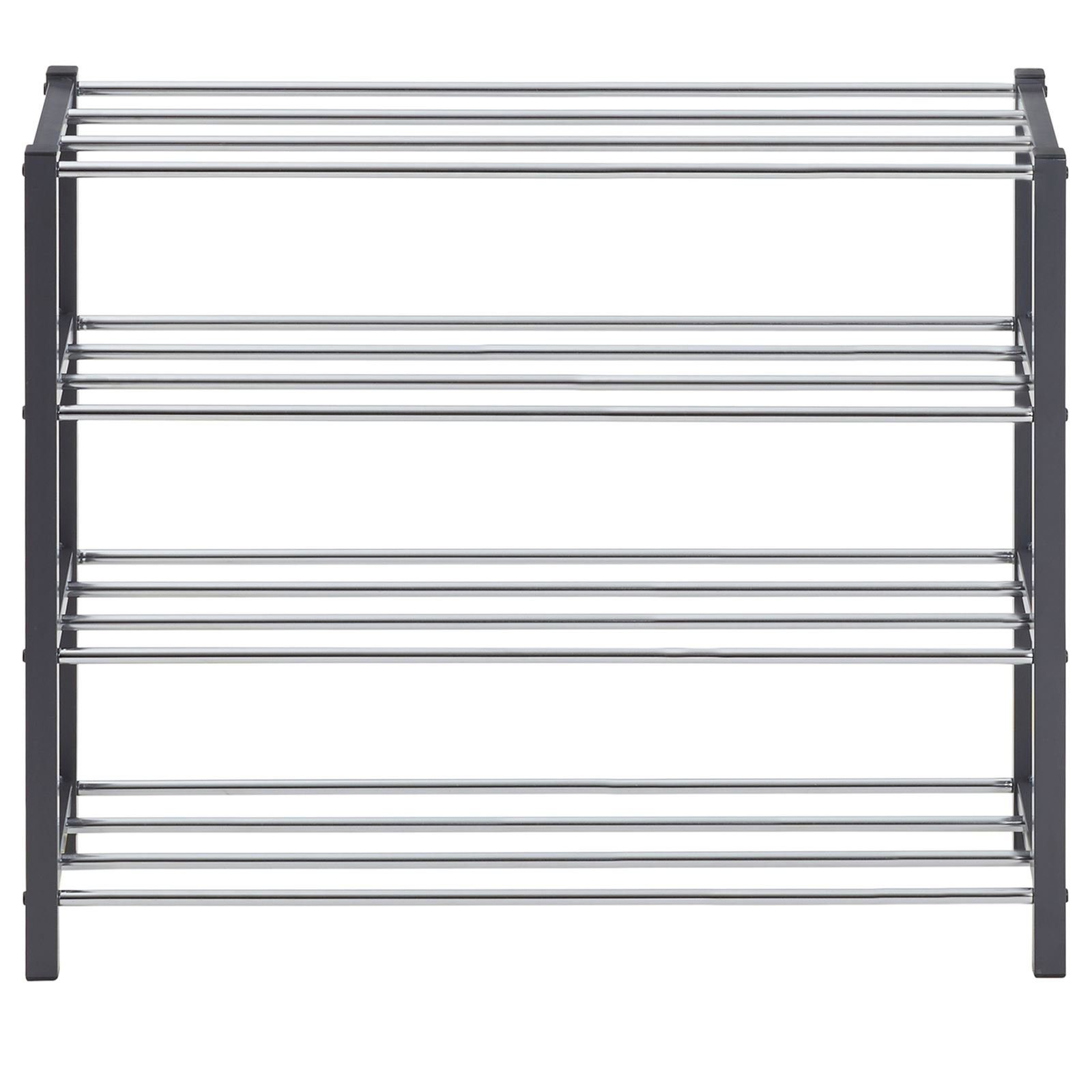 IDIMEX Schuhregal DUBLIN, Schuhständer mit 4 Ablagen, 80cm breit Schuhaufbe günstig online kaufen