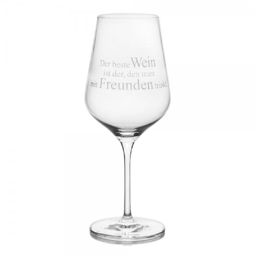 Räder Weißweinglas Design Weinglas Der Beste Wein ist der ...