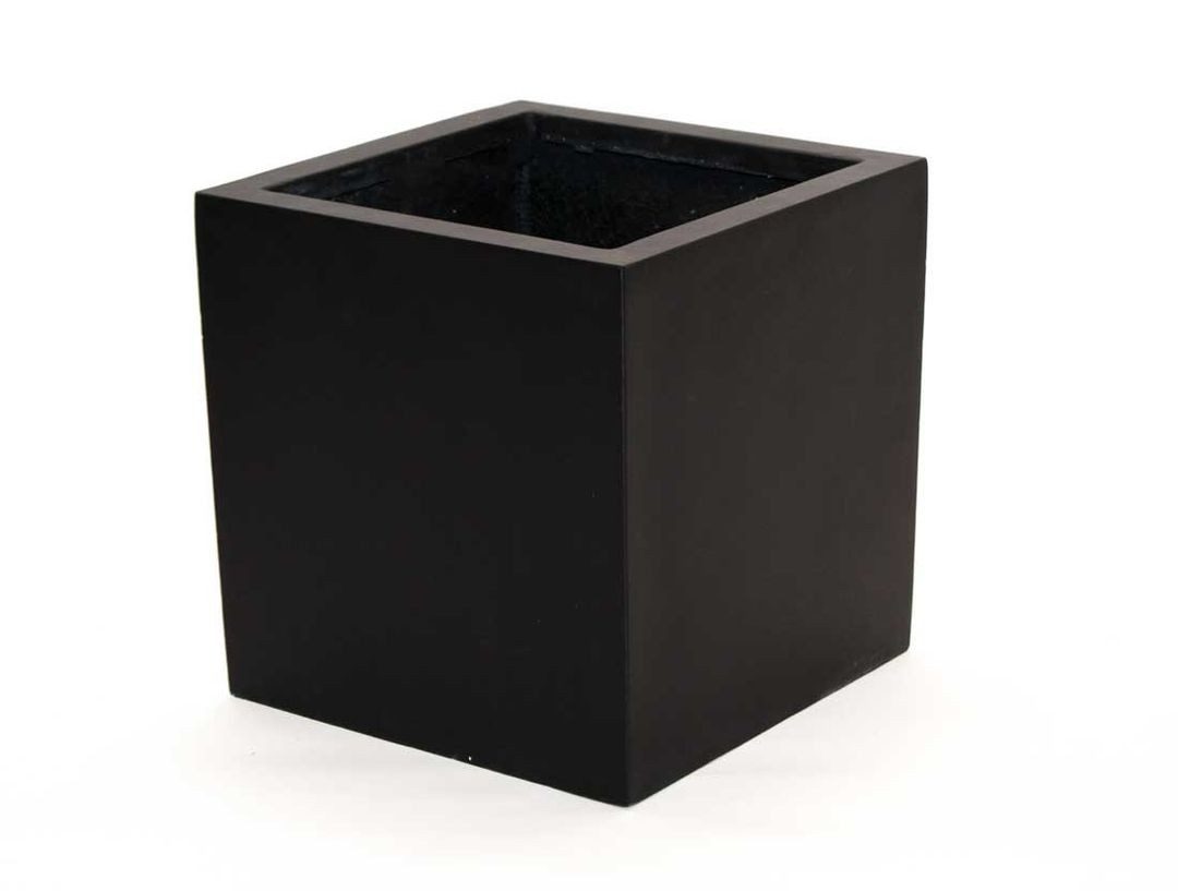 Elegant Einrichten Pflanzkübel Fiberglas quadratisch 30x30x30cm günstig online kaufen