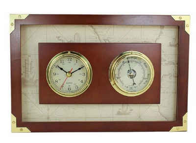 Linoows Uhr Multiinstrument, Uhr und Barometer im Marinestil
