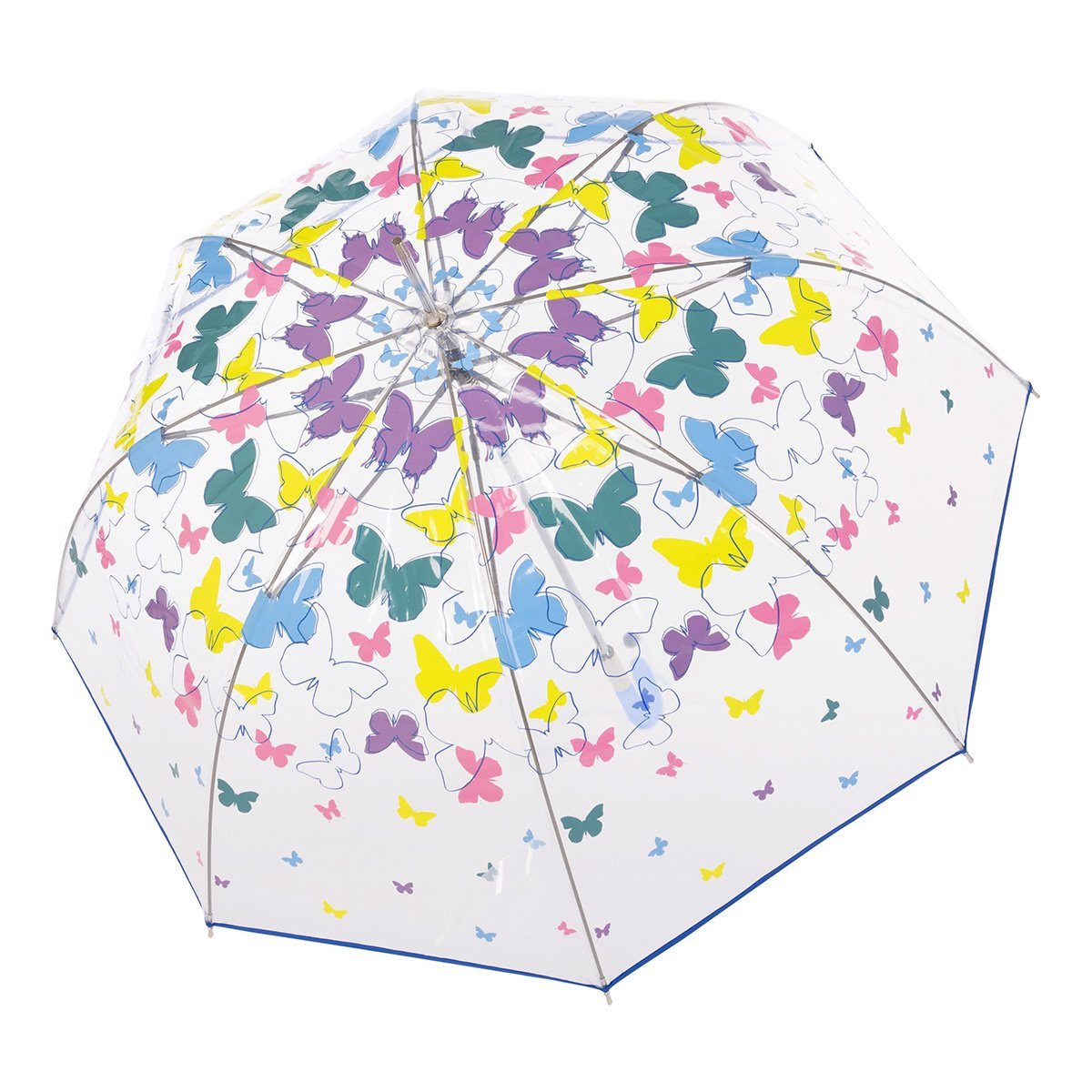 doppler® Taschenregenschirm Stockschirm Regenschirm Glockenschirm Schirm  transparent
