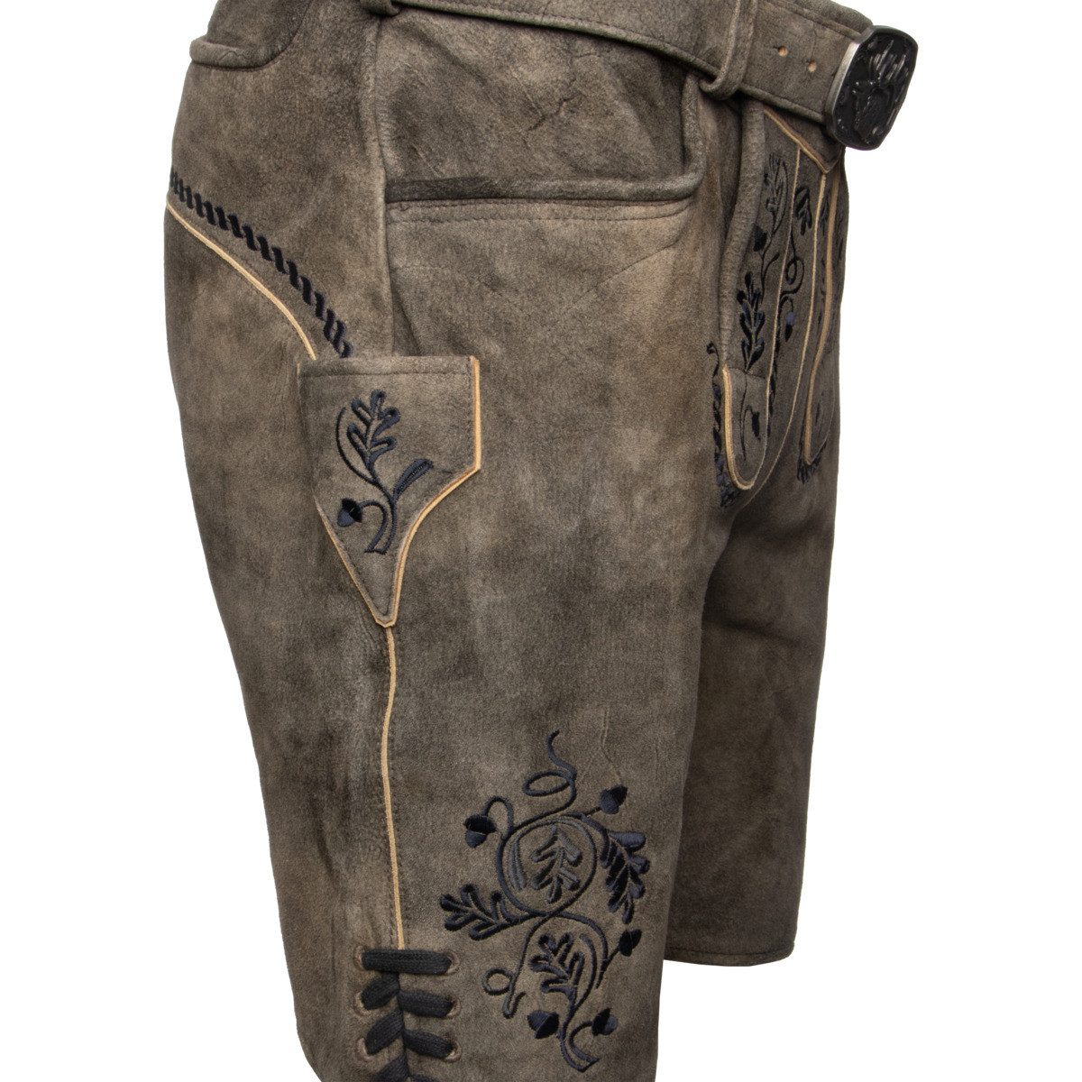 Spieth & Wensky Trachtenlederhose Gottfried Herren (1-tlg) Trachtenlederhose, Trachtenhose, Bayerische Lederhose, Oktoberfest