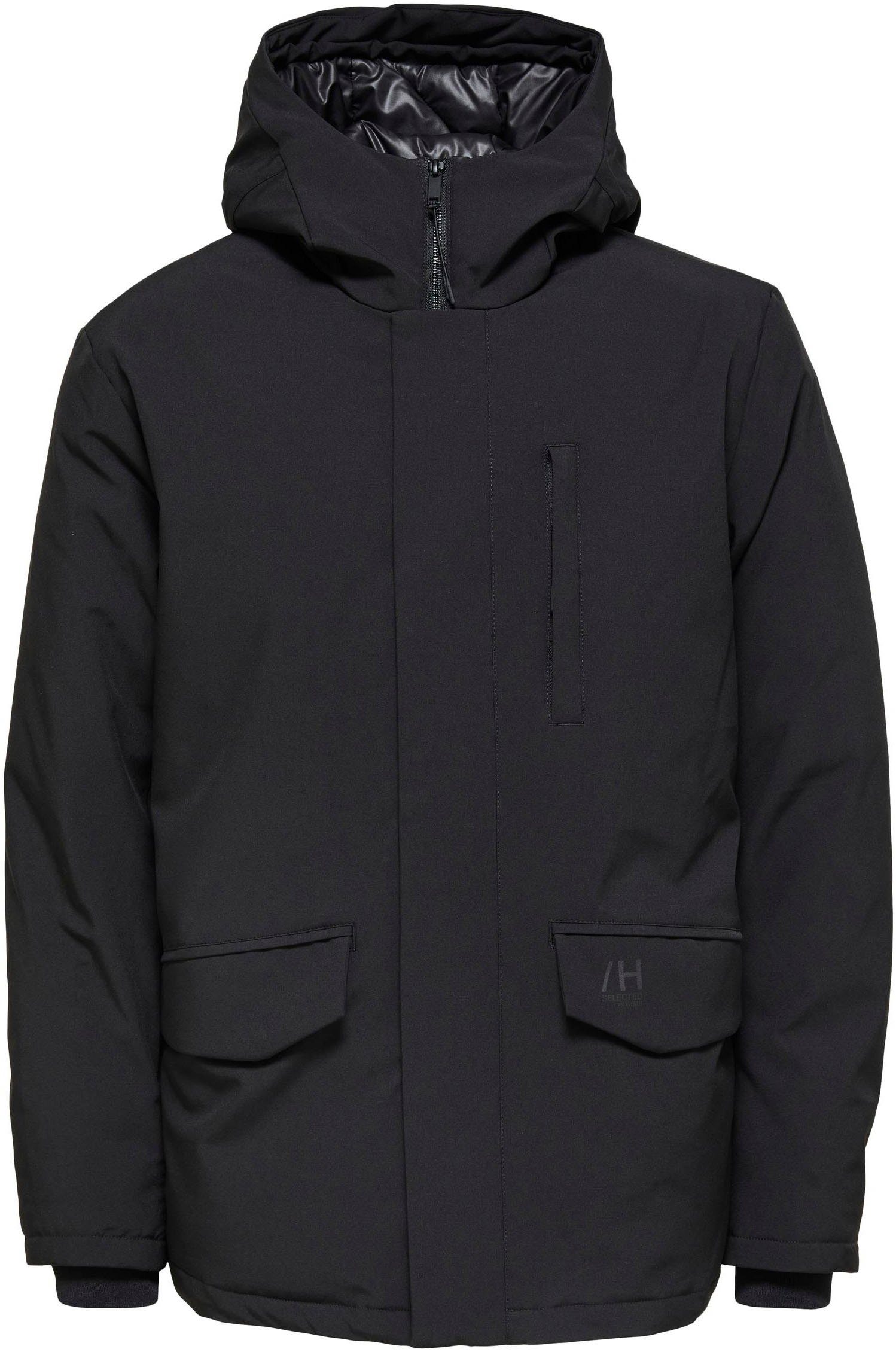 PIET HOMME JACKET Black Winterjacke SELECTED