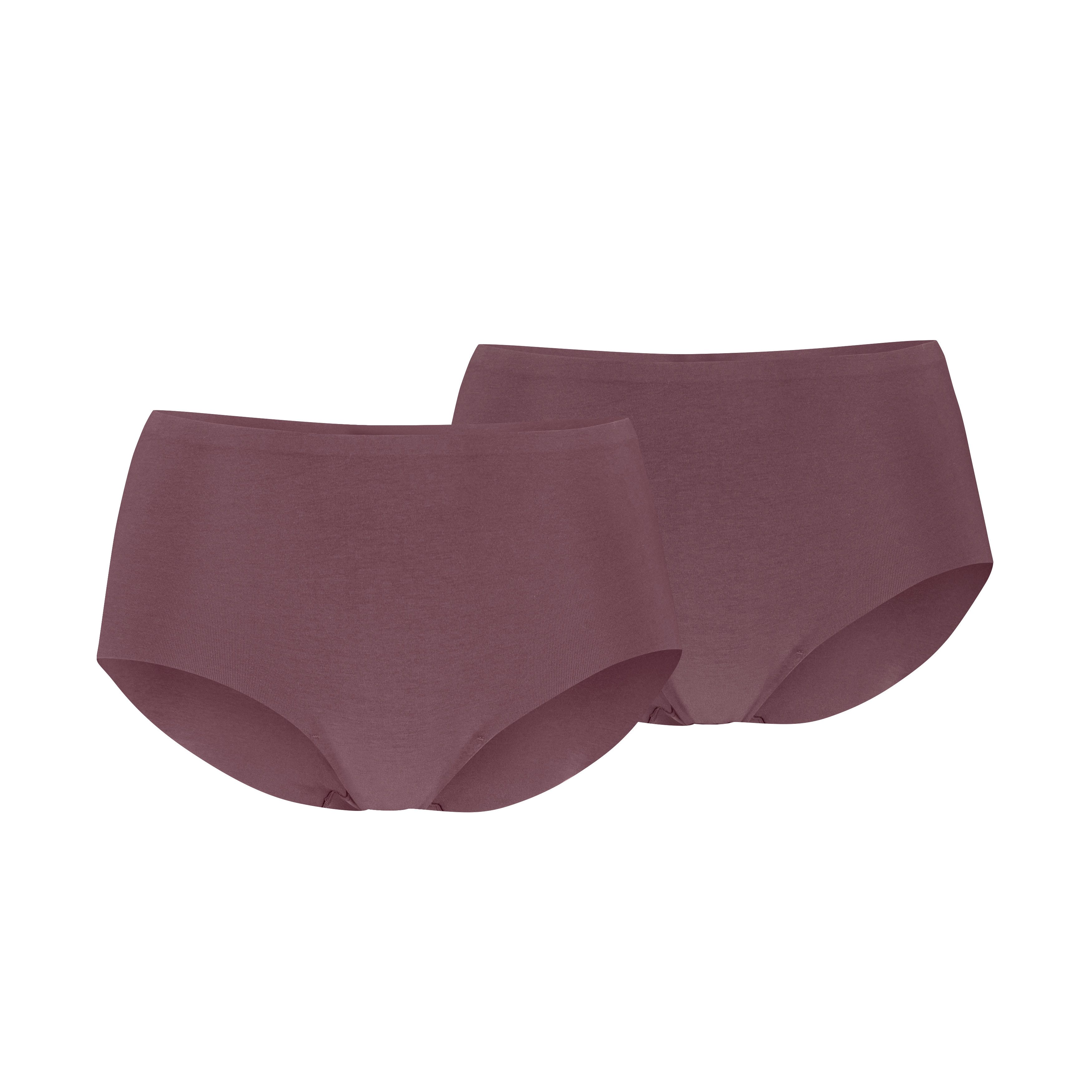 PUMA Panty PUMA WOMEN INVISIBLE COTTON MINI SHORTS 2P (2er Pack) nahtlose Ränder für eine unsichtbare Passform