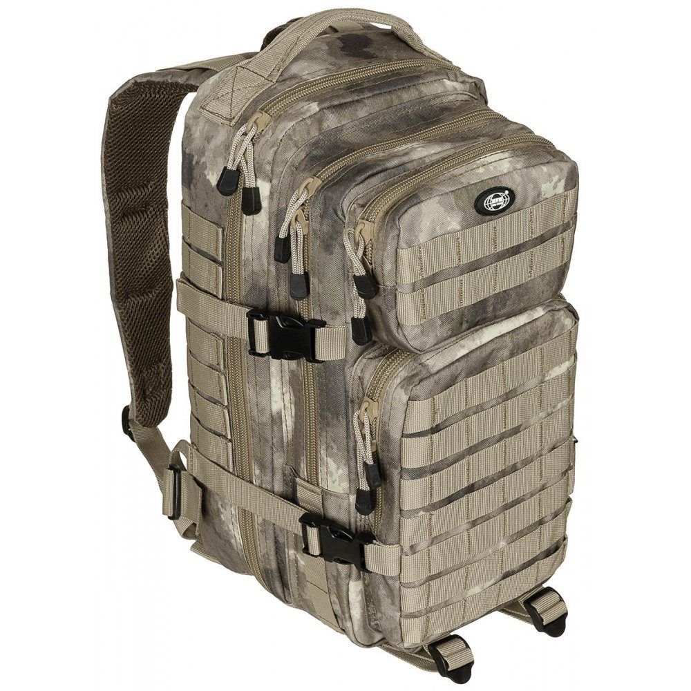 MFH Rucksack, Assault HDT-camo (Packung) Wanderrucksack US I,