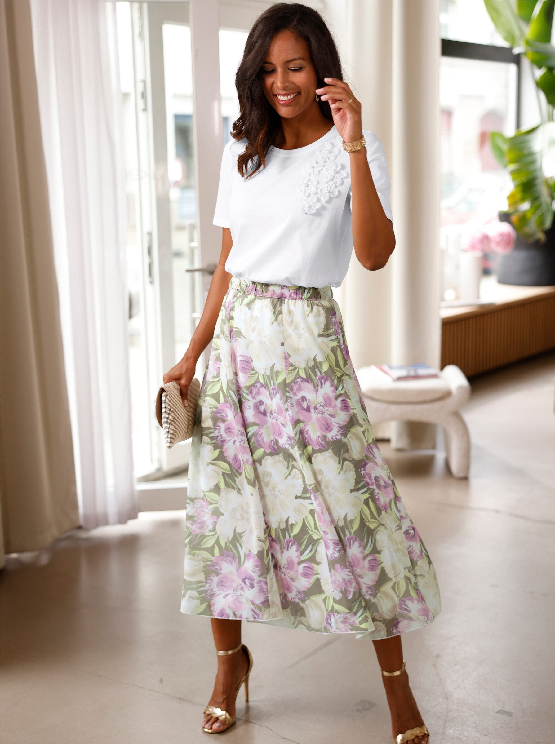 Witt A-Linien-Rock Bahnenrock .