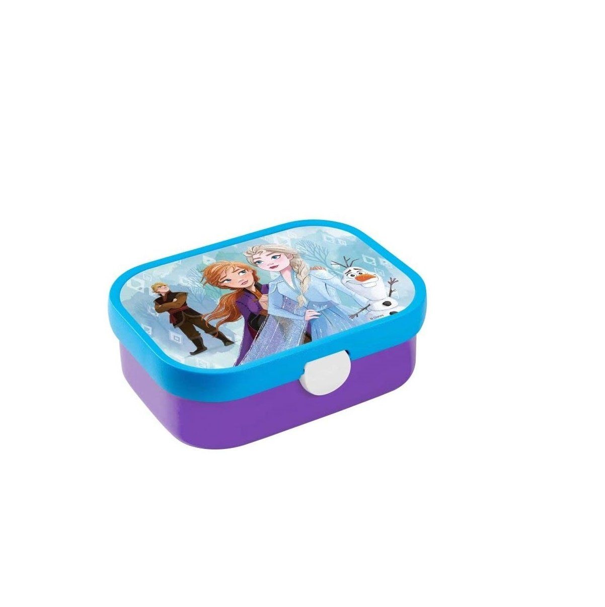 Mepal Lunchbox Brotdose mit kindgerechter Fächeraufteilung, ideal für Kindergarten, PP/PCTG, Polypropylen, Bento Box Design, BPA frei, Motiv: Frozen II, ideal für unterwegs