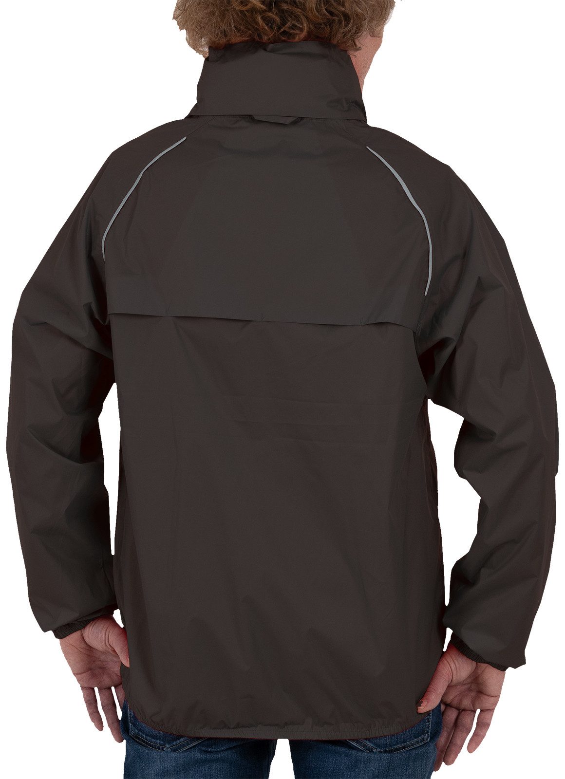 PRO-X ELEMENTS Regenjacke PACKable Verlängerter Rücken