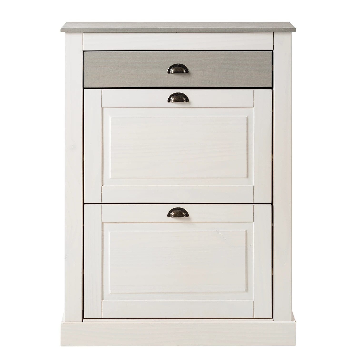 loft24 Schuhkipper Tommy, Schuhschrank, Schuhregal, Kiefer, Landhausstil günstig online kaufen