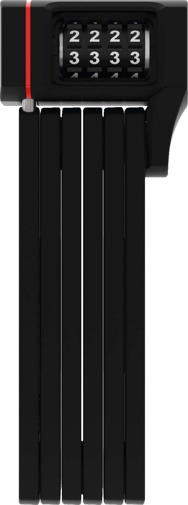 Abus uGrip Bordo 5700C/80 SH Faltschloss Schwarz Modell 2027