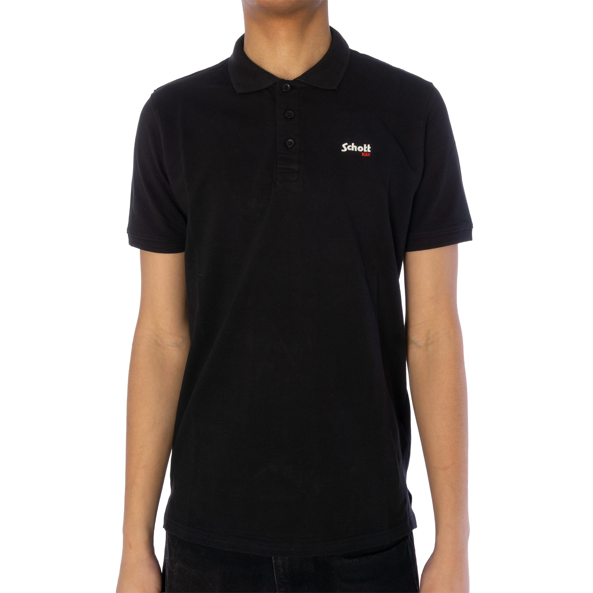 Schott NYC Poloshirt Poloshirt Schott Pscasual