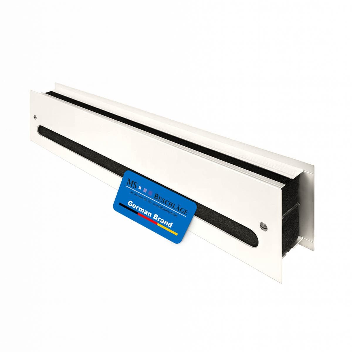 MS Beschläge Lüftungsgitter Schallschutzgitter 450mmx100mm - Türlüftungsgitter, schalldämmend geprüft EN ISO 717-1 - Weiß RAL9010 – Bild 3 von 5
