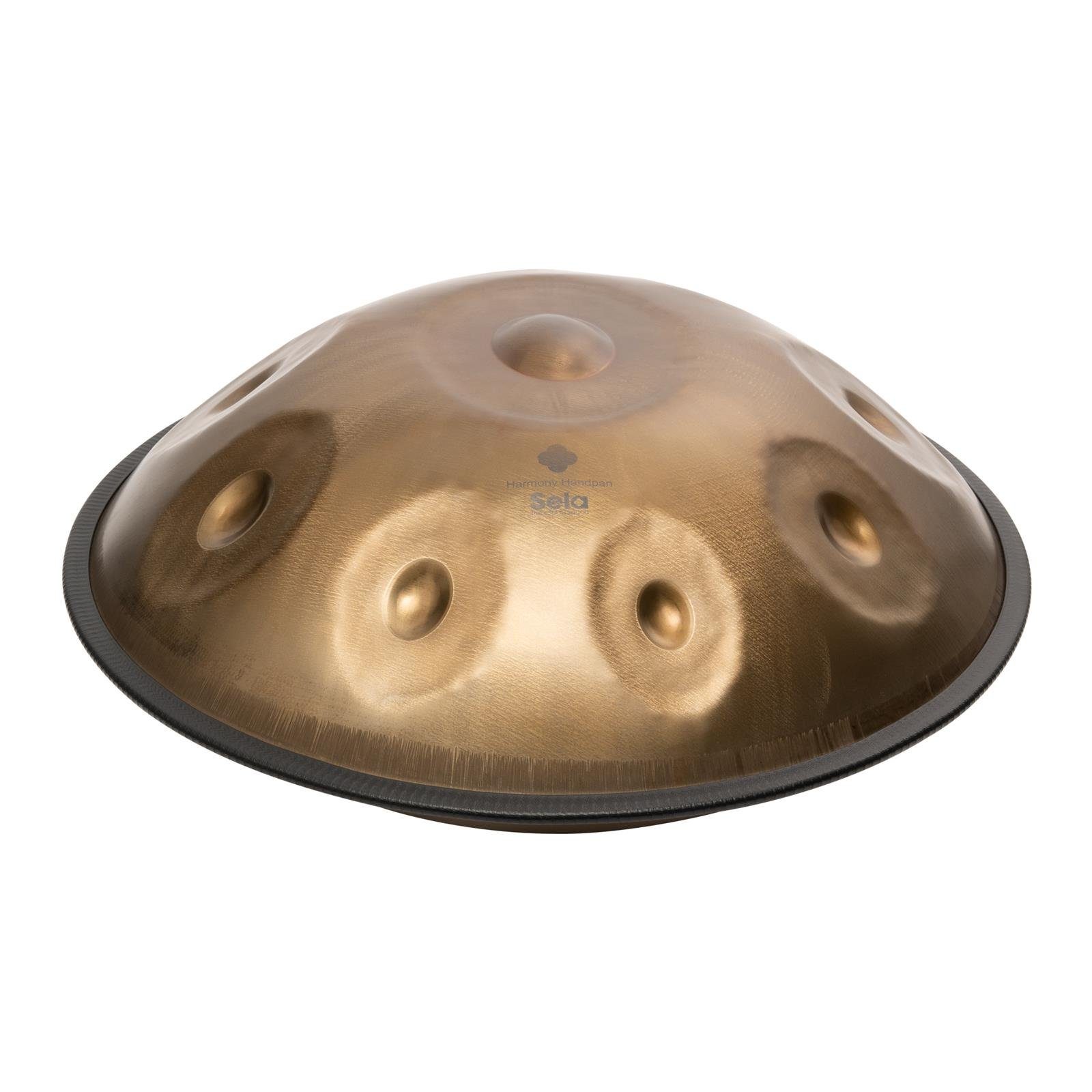 Sela Handpan SE201 Harmony D Kurd 9, komplett mit gepolsterter Tasche