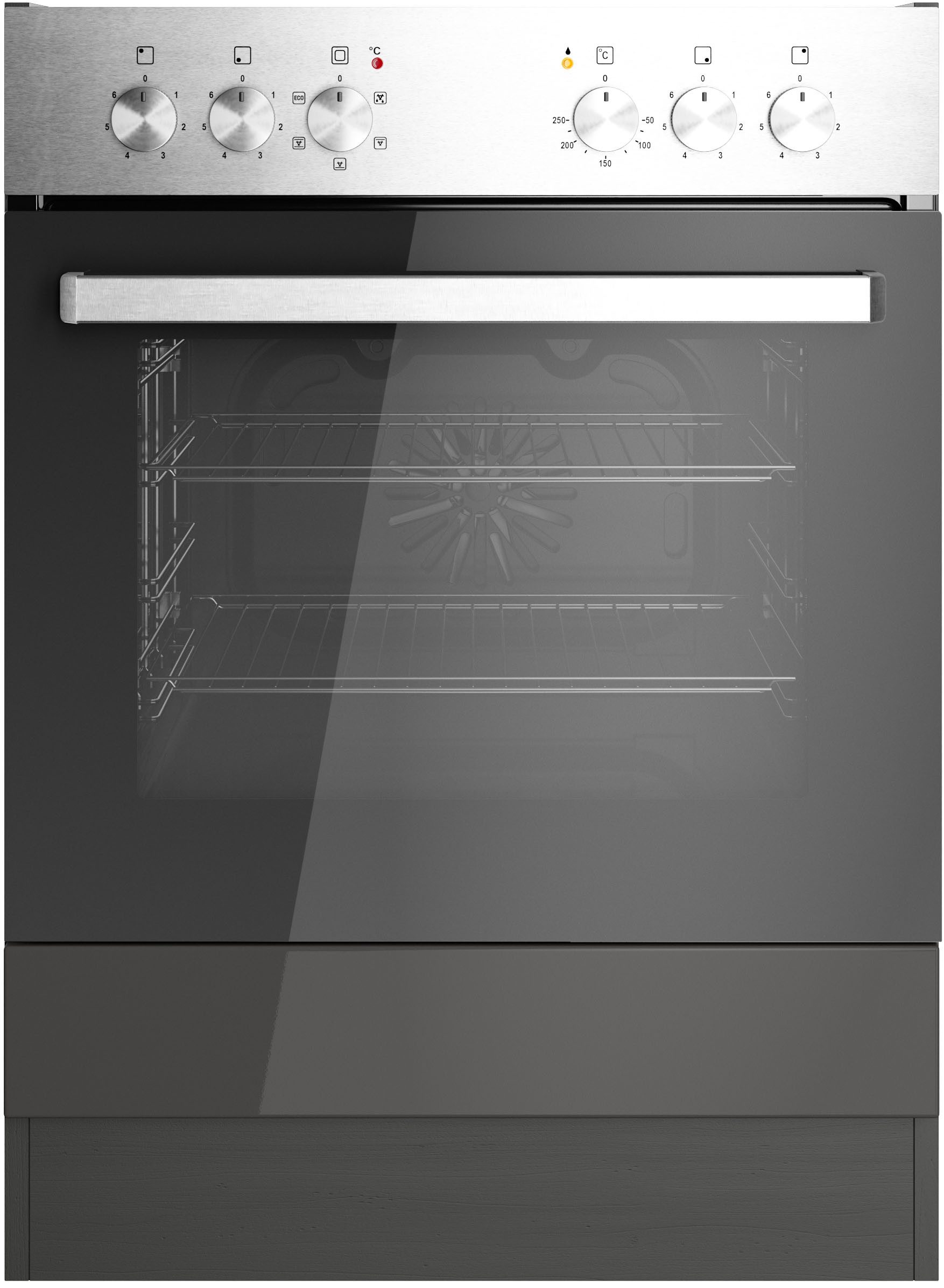 KOCHSTATION Herdumbauschrank KS-Milan Herdumbauschrank 60 cm, matte oder ho günstig online kaufen