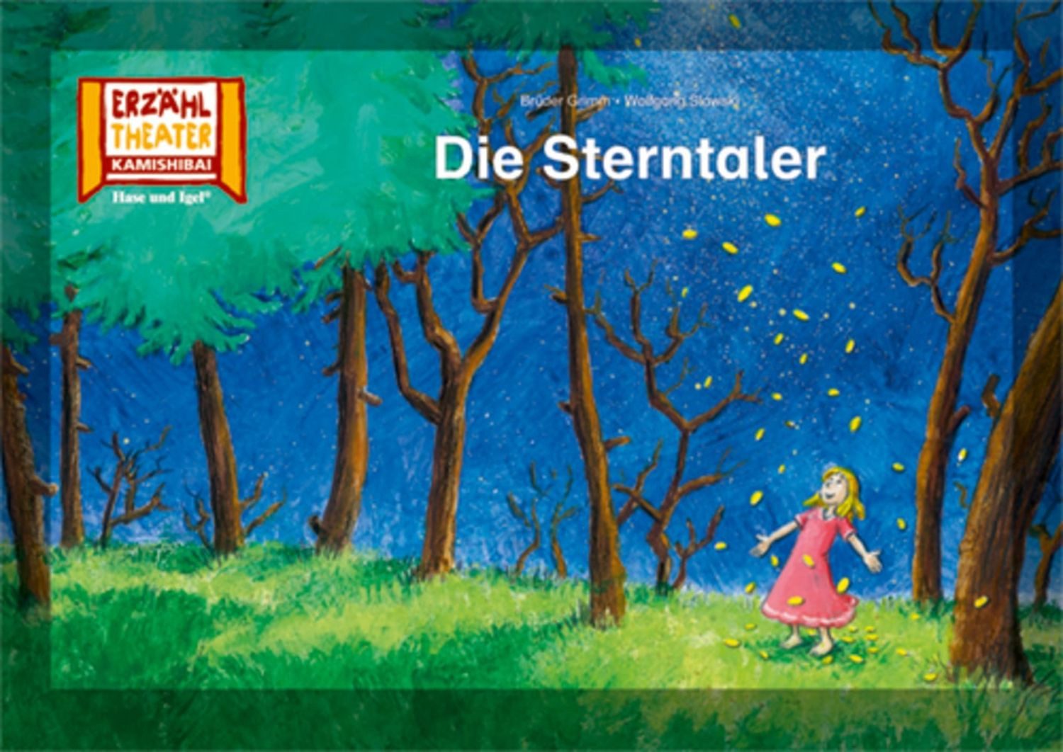 Die Sterntaler / Kamishibai Bildkarten / Brüder Grimm, Wolfgang Slawski
