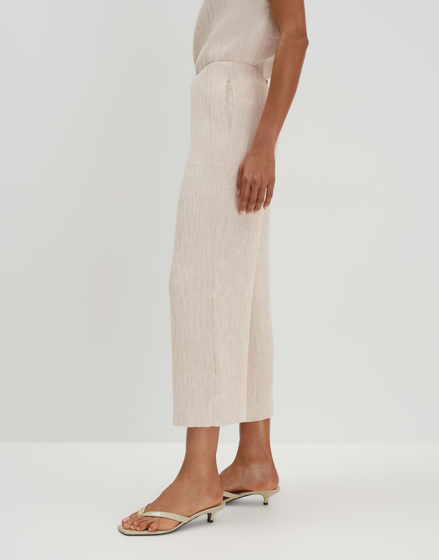 someday Culotte CURILO TEXTURE Wide mit Crinkle Effekt – Bild 5 von 5