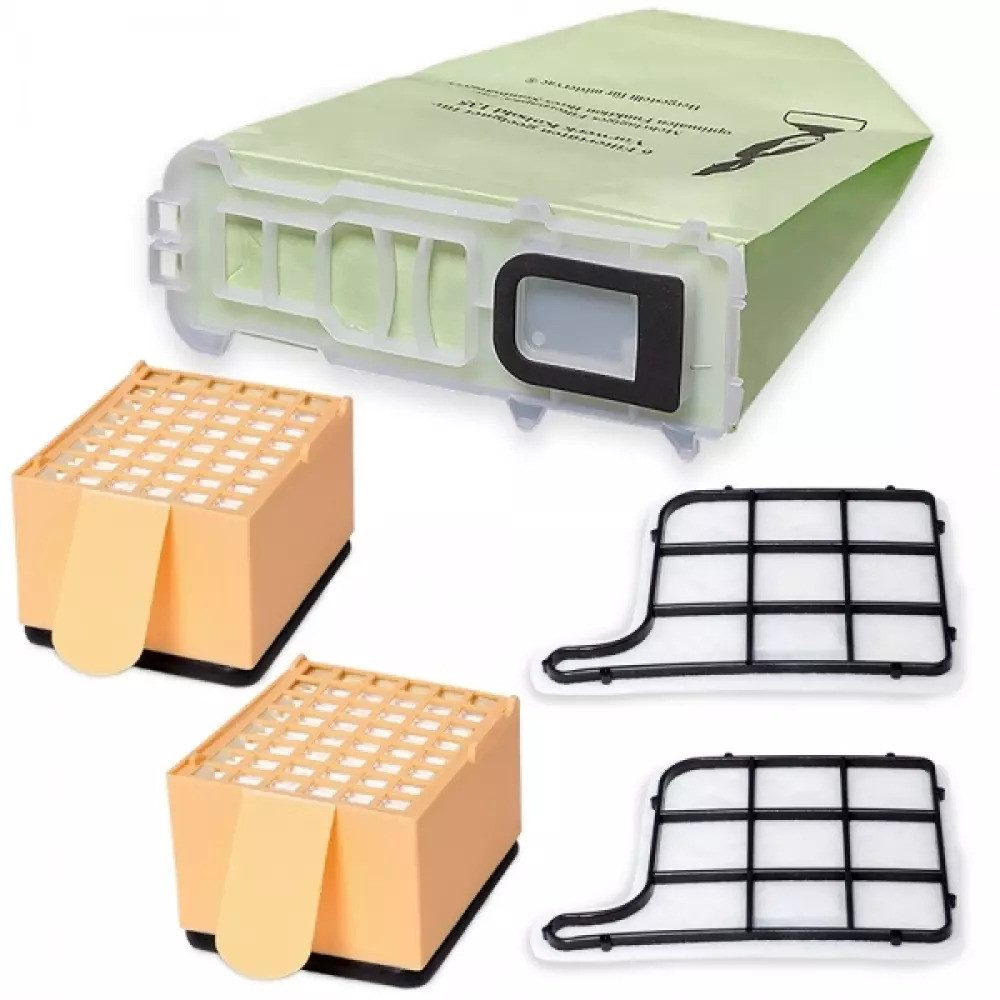 PRIMEBAG Staubsaugerbeutel 18 Beutel 2 Hepa 2 Motorschutzfilter passend f. Vorwerk Kobold 135 136