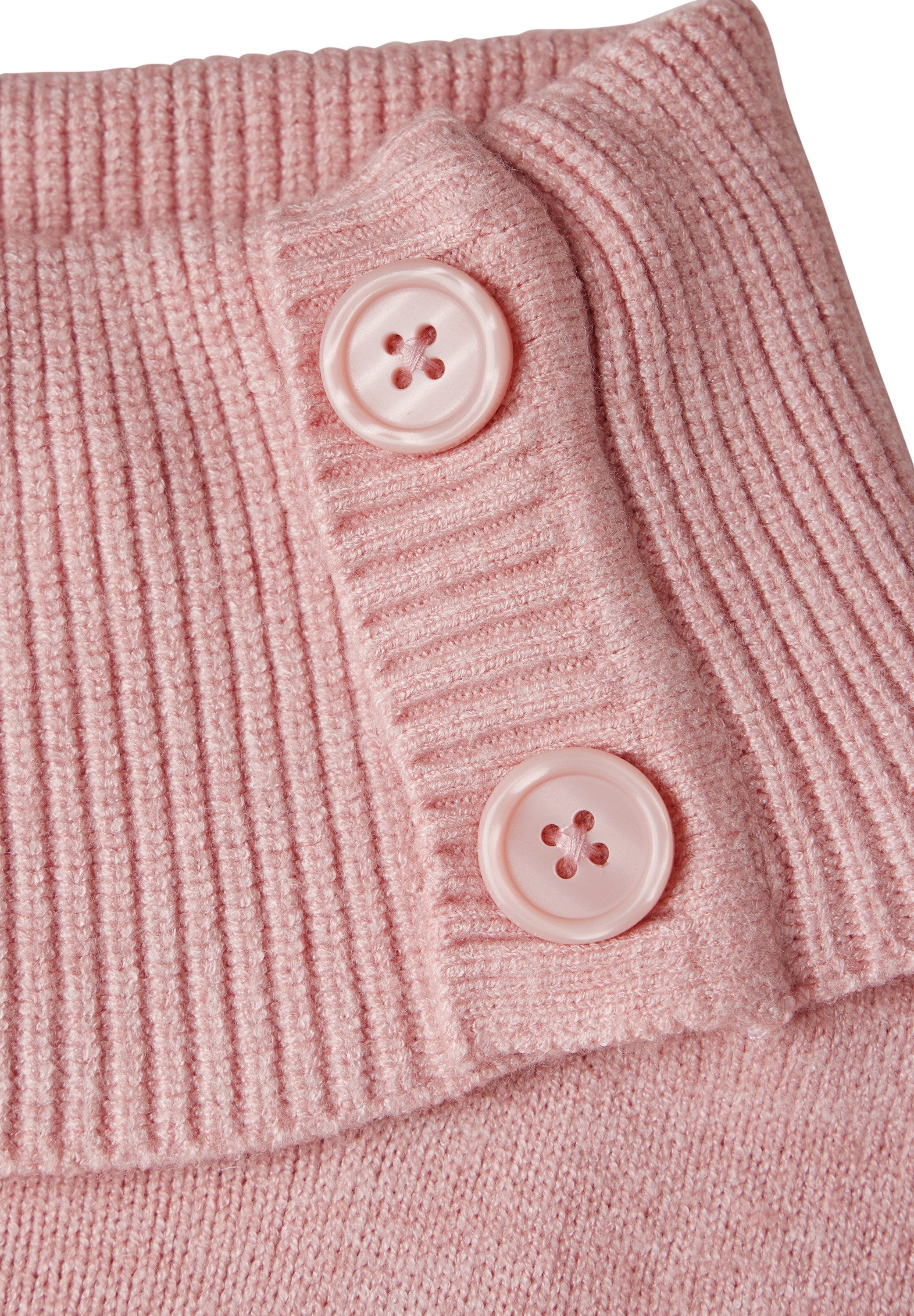 STREET ONE Rollkragenpullover mit Knopf Details