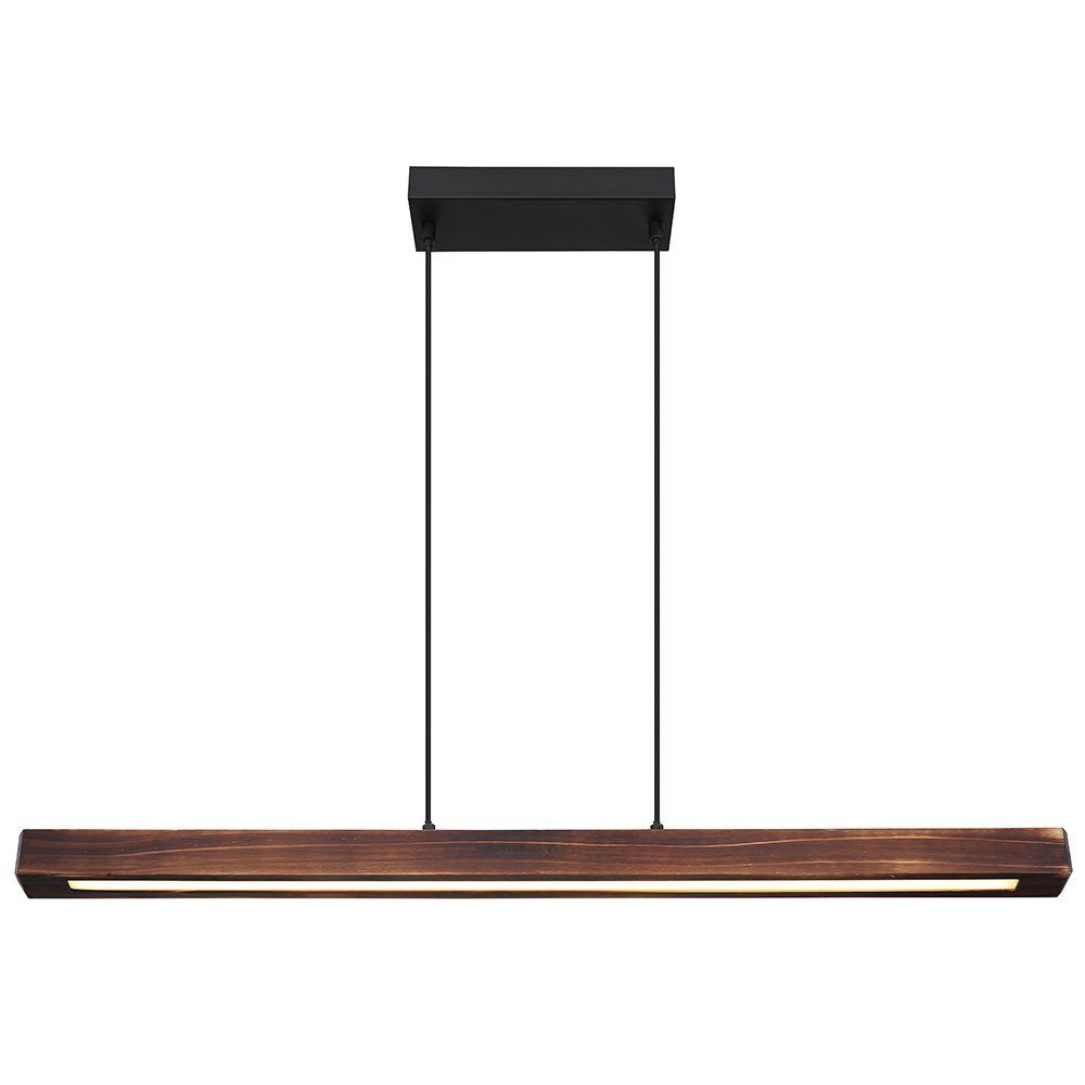 GLOBO LIGHTING LED Pendelleuchte, LED-Leuchtmittel fest verbaut, Warmweiß, Pendelleuchte Hängelampe Deckenlampe Esszimmerlampe LED Lampe Holz
