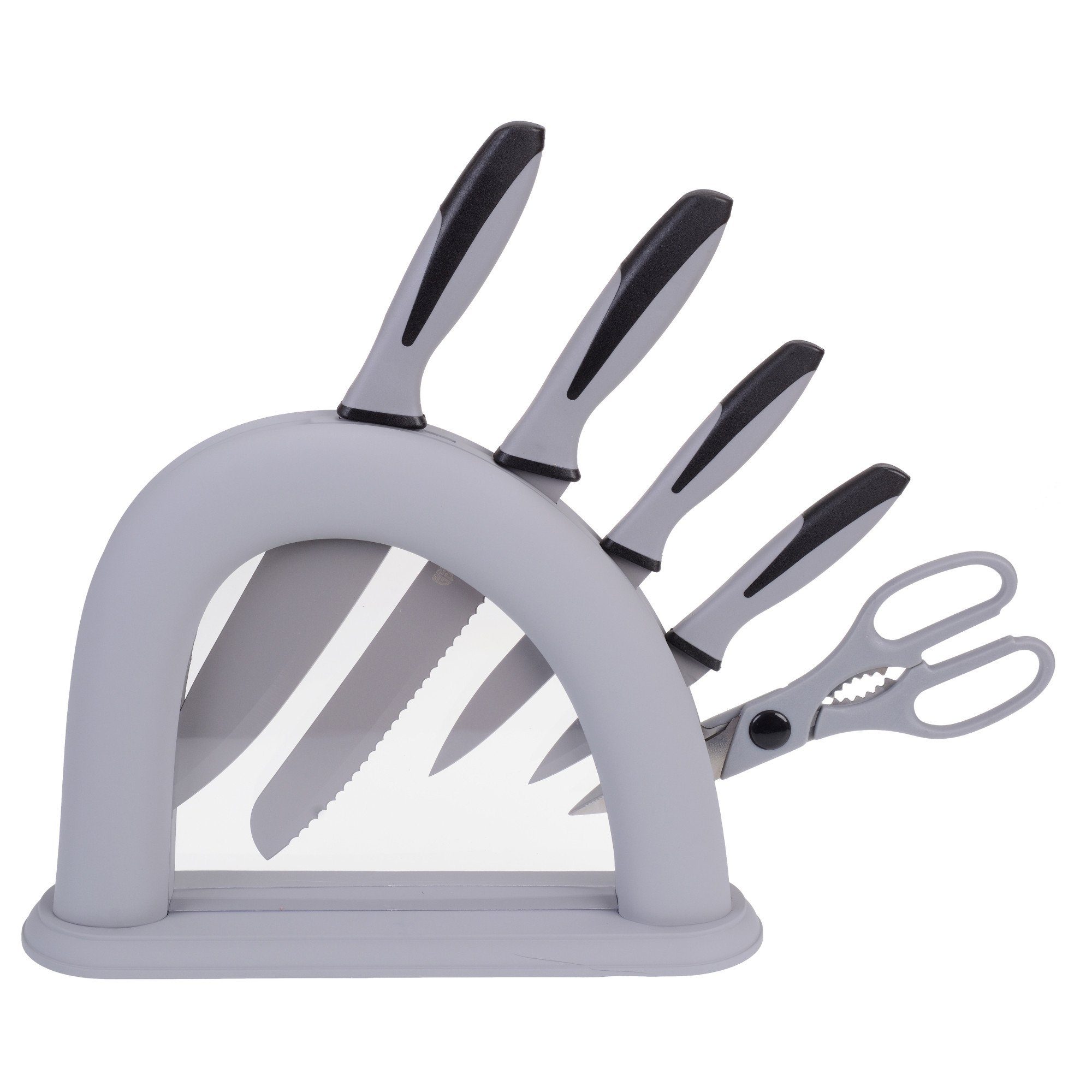 Messerblock GRÄWE Messerblock 5-tlg., Serie Cleancitchen