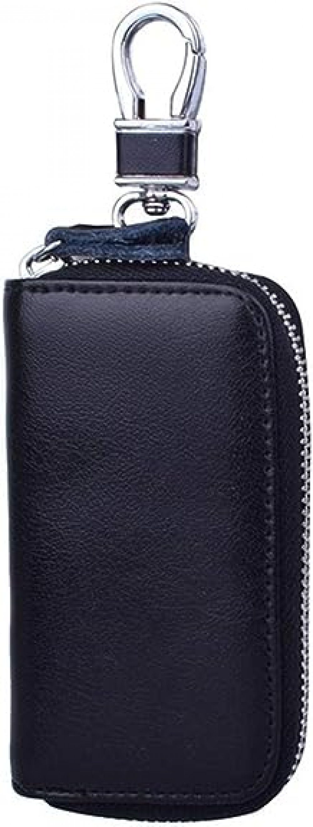 TUABUR Taschenanhänger Men Leather Zip Around 6 Hook Key Case Car Key Holder Wallet (1-St)