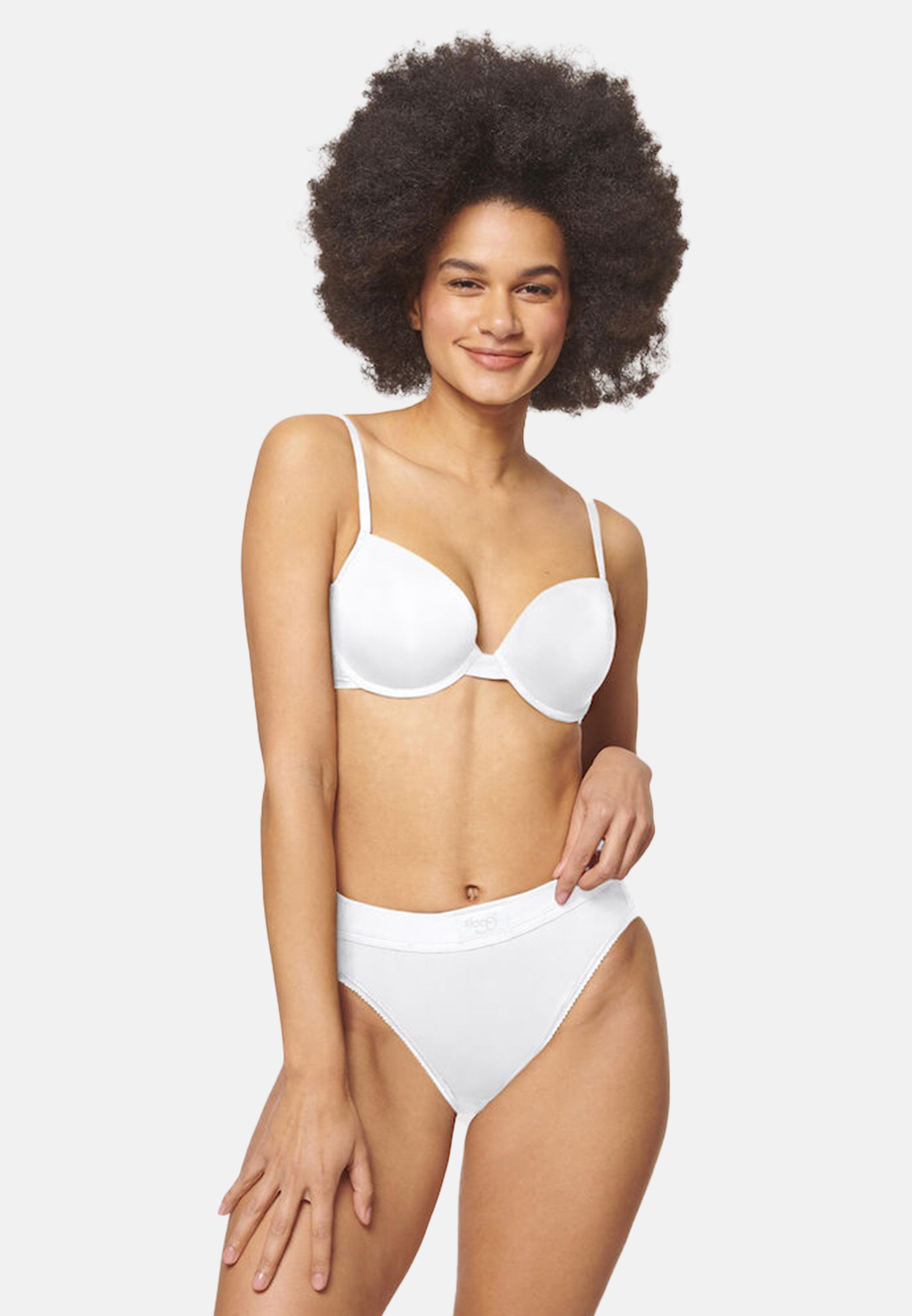 sloggi Tai-Slip 4er Pack Double Comfort (Spar-Set) Tai Slip - Baumwolle - Atmungsaktiv - Perfekter Sitz