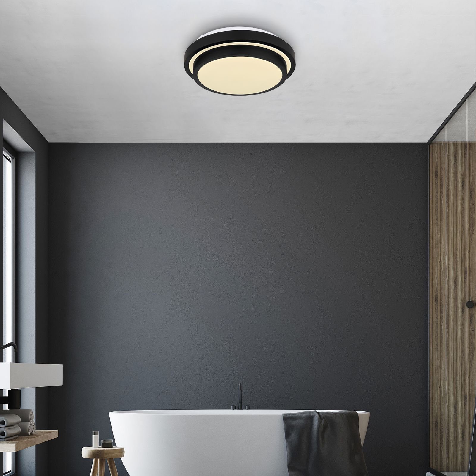 Küche GLOBO Wohnzimmer Deckenlampe Deckenleuchte LED Deckenleuchte Globo Bewegungsmelder