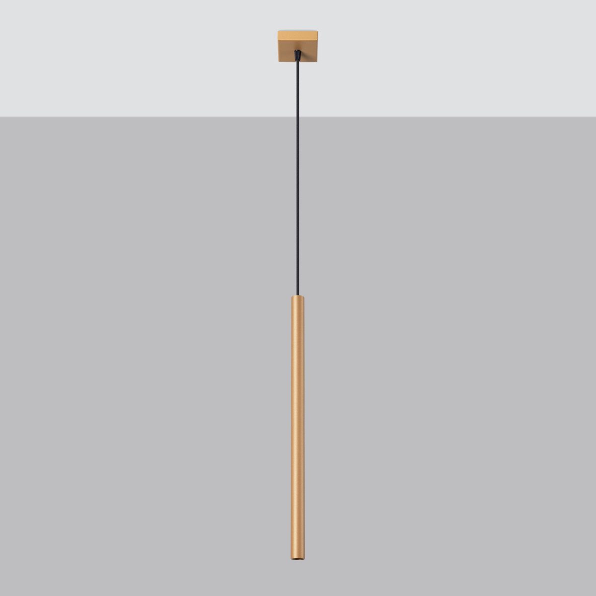 SOLLUX lighting Hängeleuchte Pendelleuchten Pastelo 1 Golden, Nicht enthalten