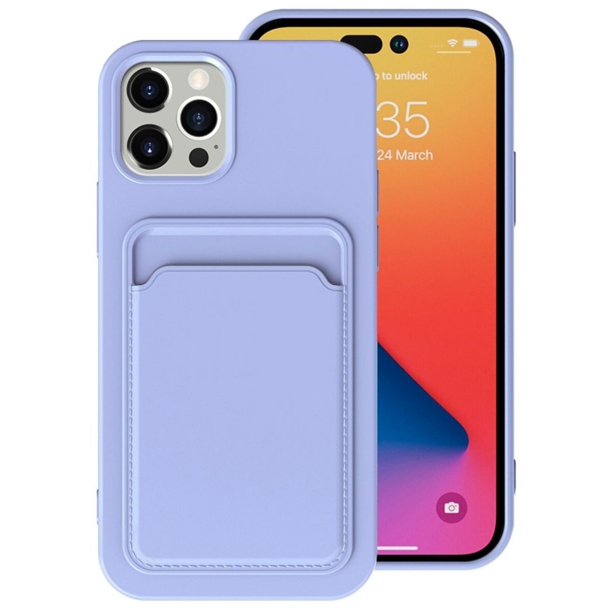 König Design Handyhülle Apple iPhone 14 Pro, Schutzhülle Case Cover Backcover Etuis Bumper