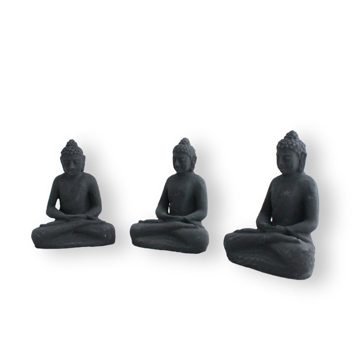 colourliving Buddhafigur Buddha Figur 3er Set günstig online kaufen